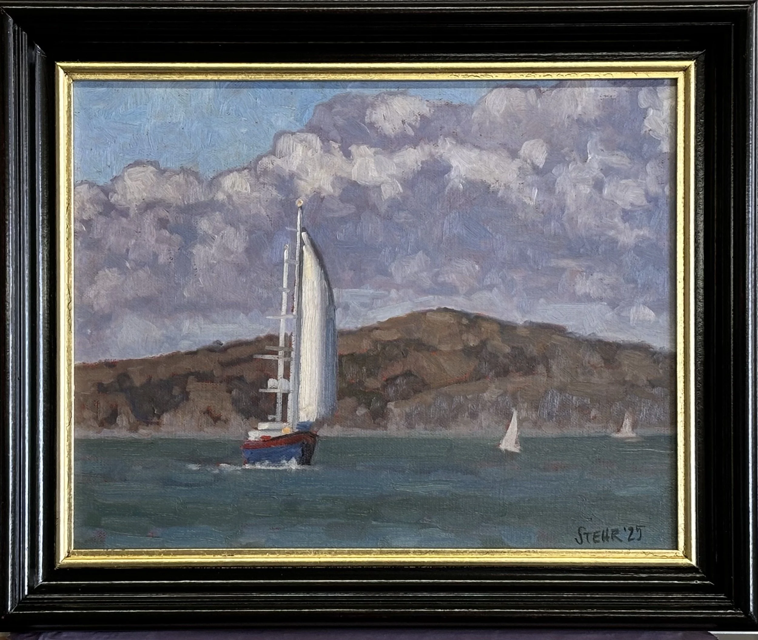 SF Bay Sailboat
14X17 including frame
$950 plus tax