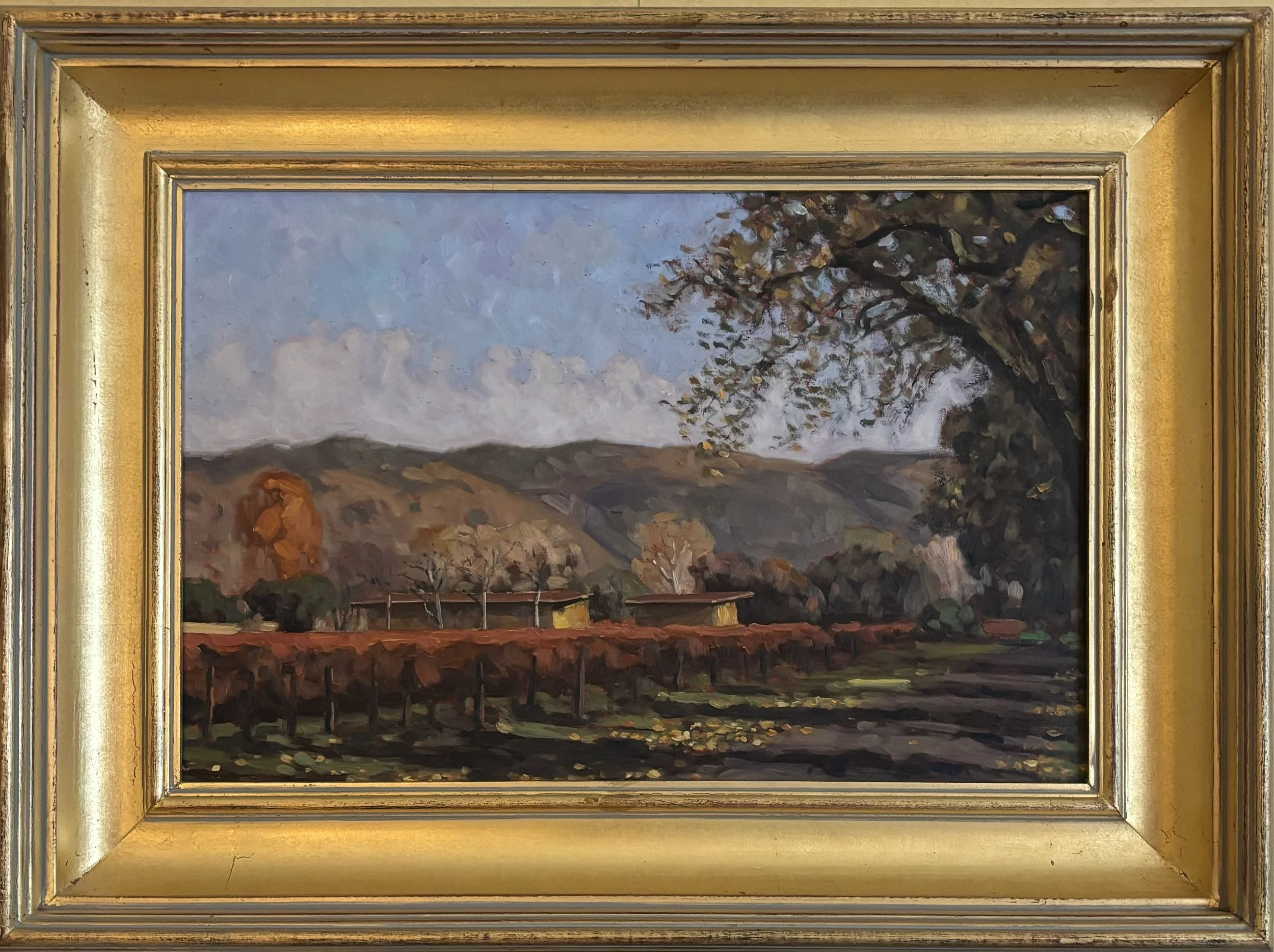 Oakville, Napa Valley
21X27 including frame
$2850 plus tax