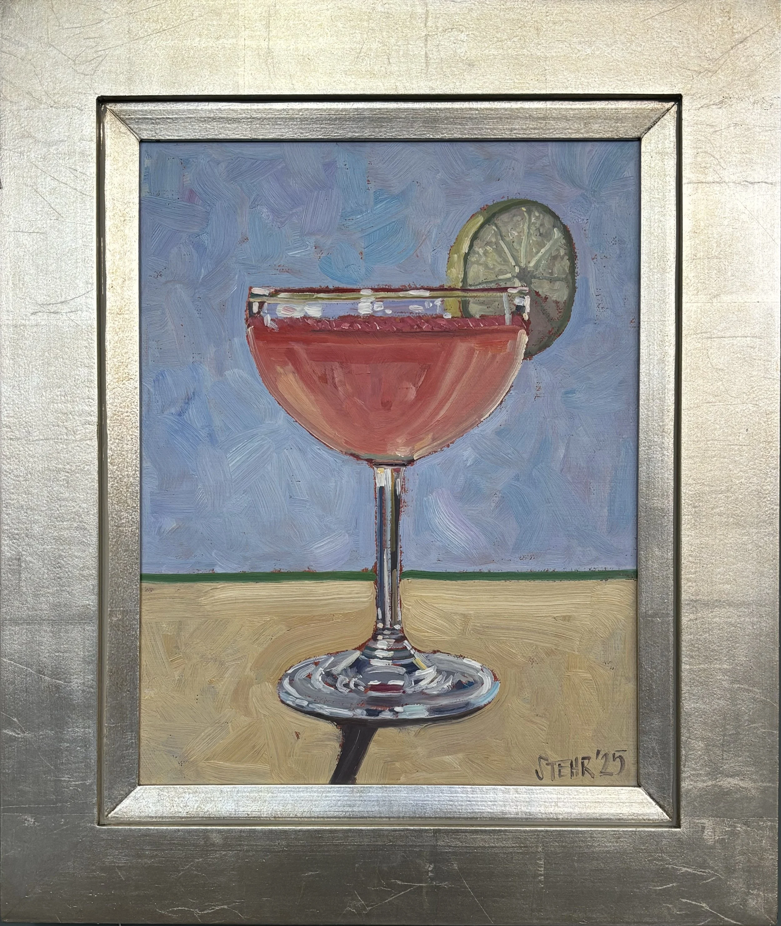Cosmo with Lime
16X19 including frame
$1400 plus tax
