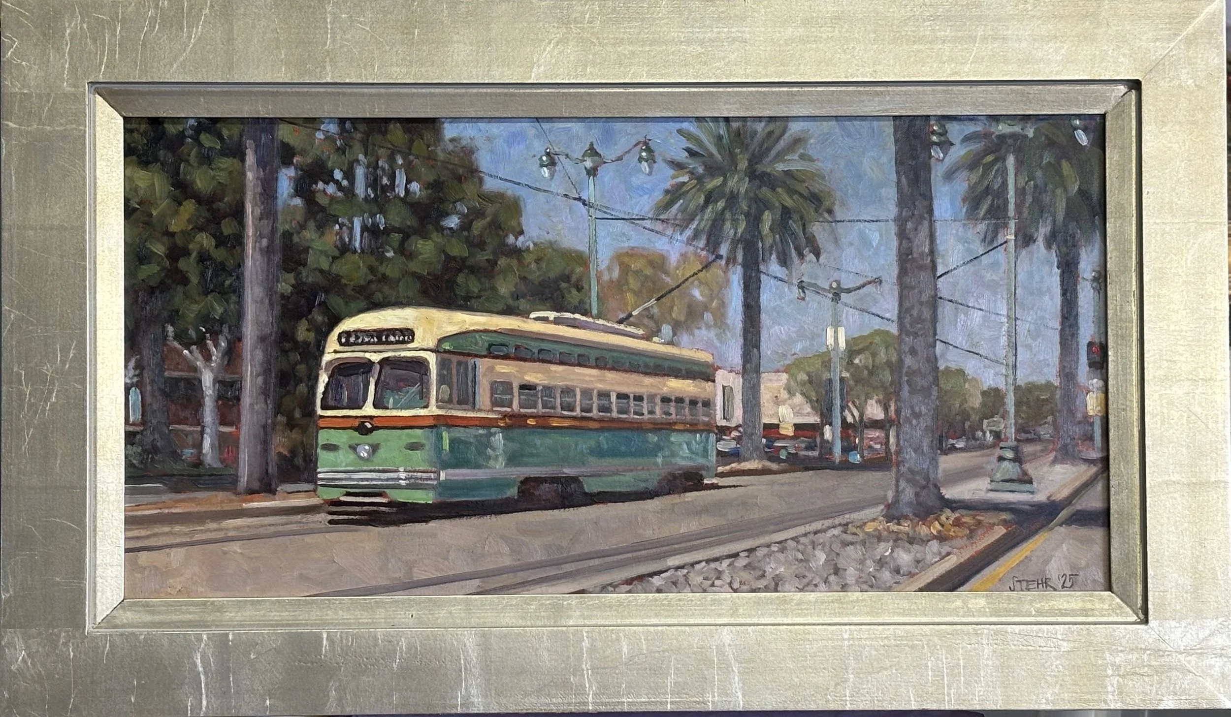 Street Car on the Embarcadero
17X29
$2800 plus tax