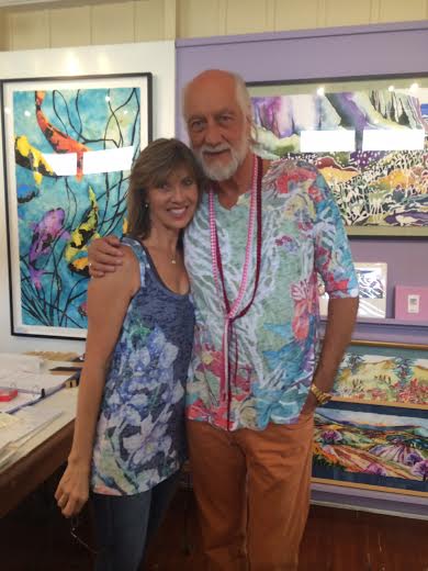 mick fleetwood wears Sage mauka mala like no one else. 2016