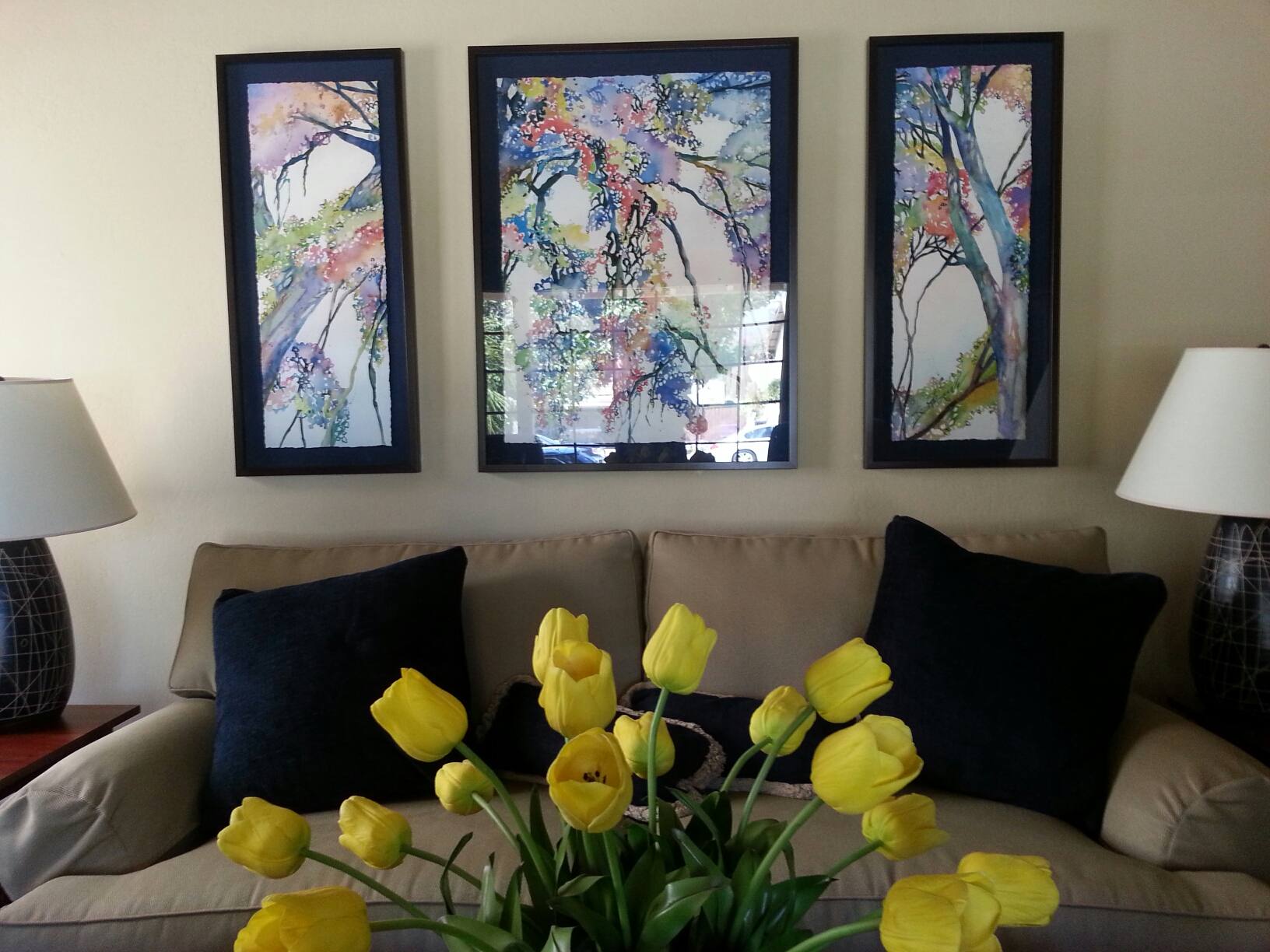 Mid-Summer Day Dream Triptych
