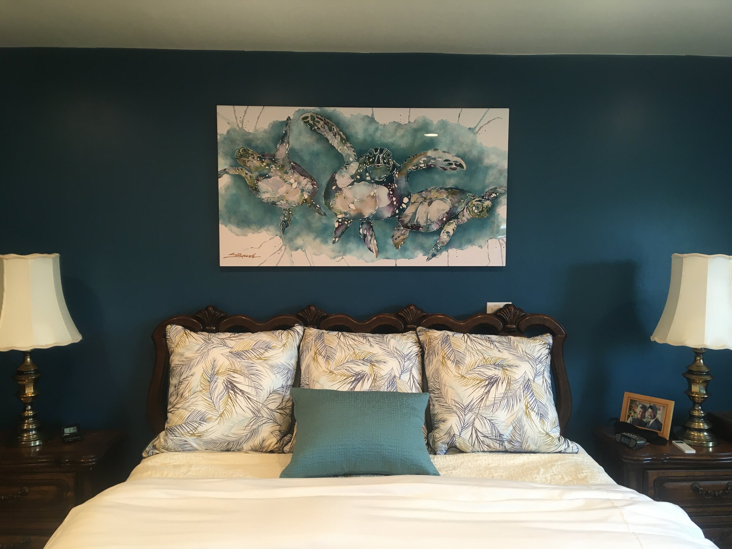 Peaceful Travelers on Metal