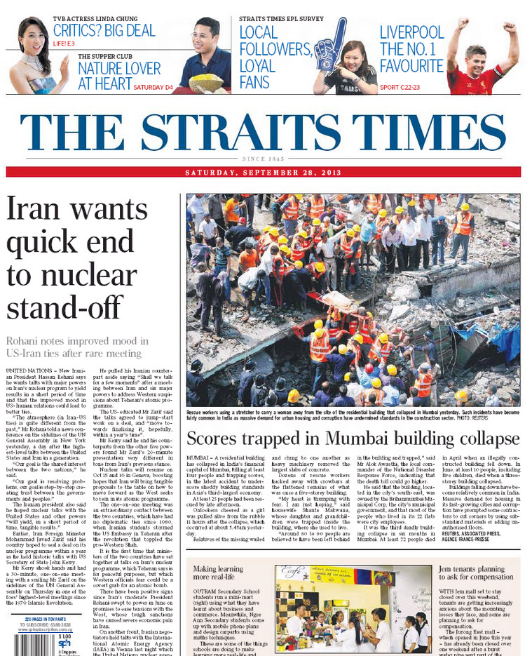  The Straits Times 