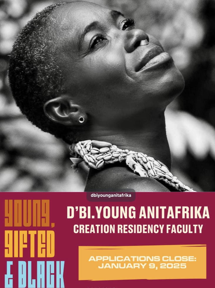 d'bi.young anitafrika Leads the Obsidian Theatre Creation Residency in the Young, Gifted &amp; Black Program