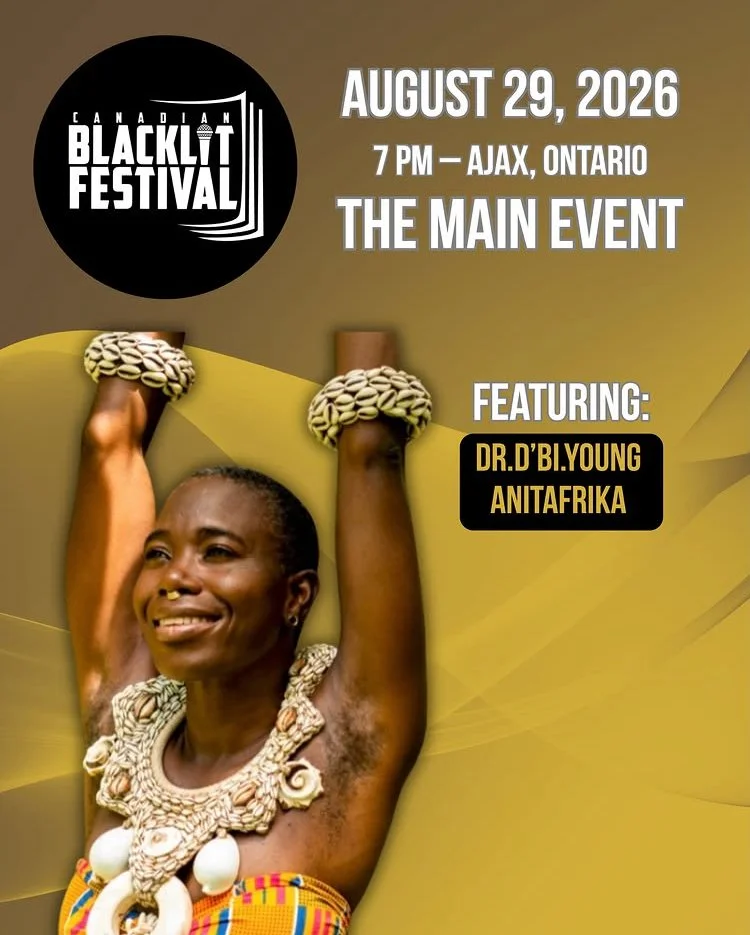 Dr. d'bi.young anitafrika Features at the Canadian Black Literary Festival