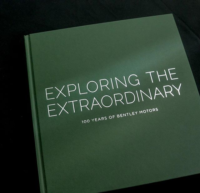 Excited to share with you our feature in the @bentleymotors centennial publication &lsquo;Exploring the extraordinary&rsquo;  published by @media_sjh with RROC and RREC released last week in London!