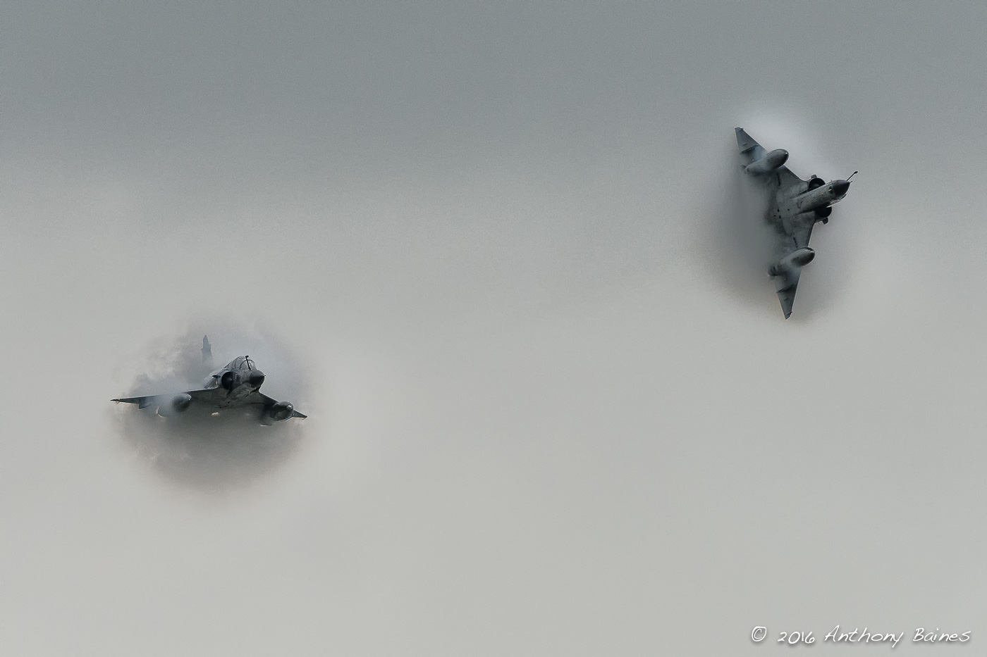 Ramex Delta emerge from their own shockwaves