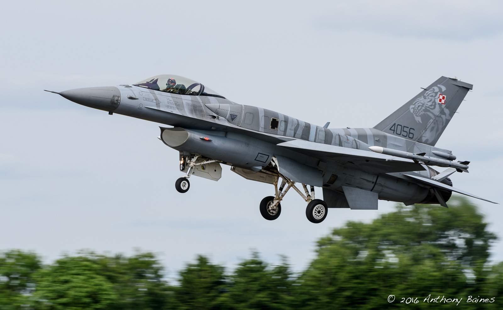Polish Airford F-16C 4056