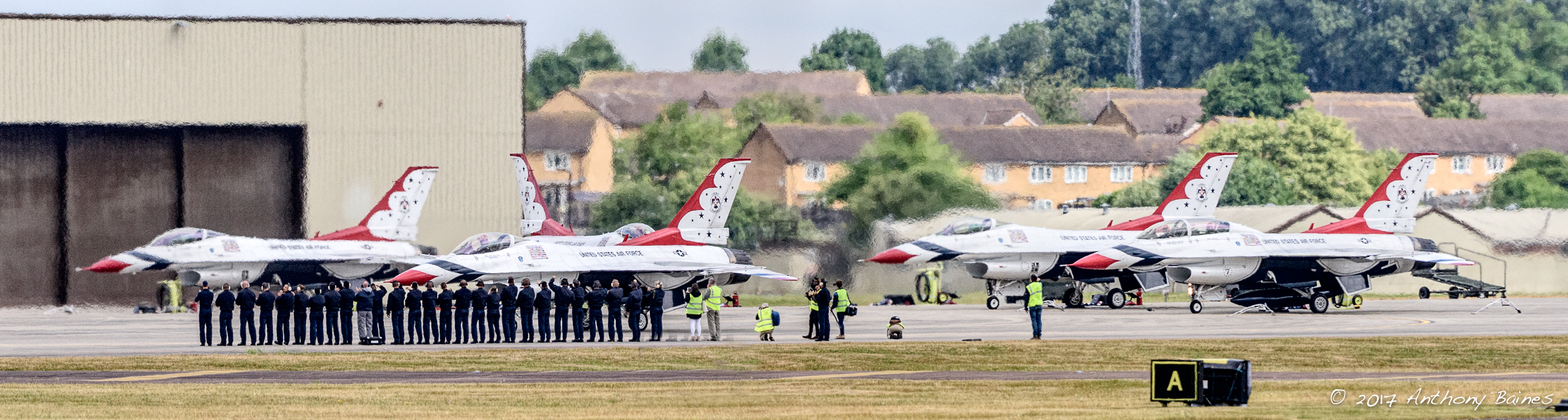 Thunderbirds on parade