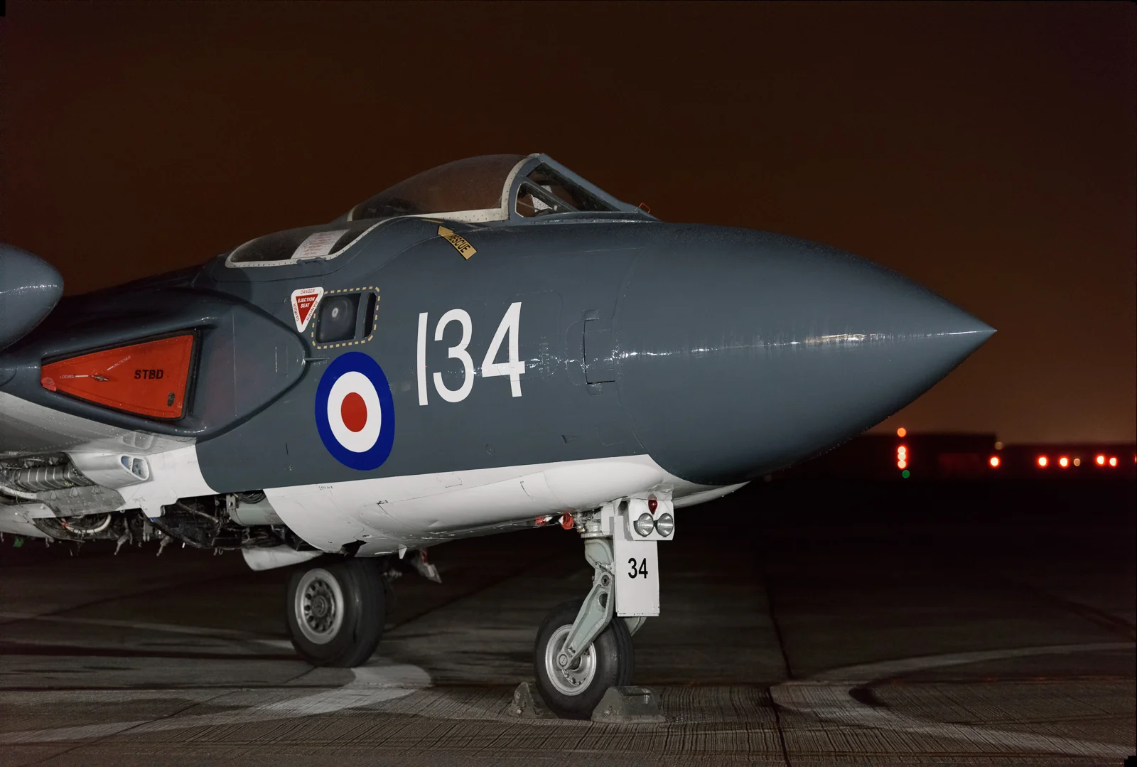 Two shots of the Sea Vixen processed using the median noise reduction (both taken at ISO6400)