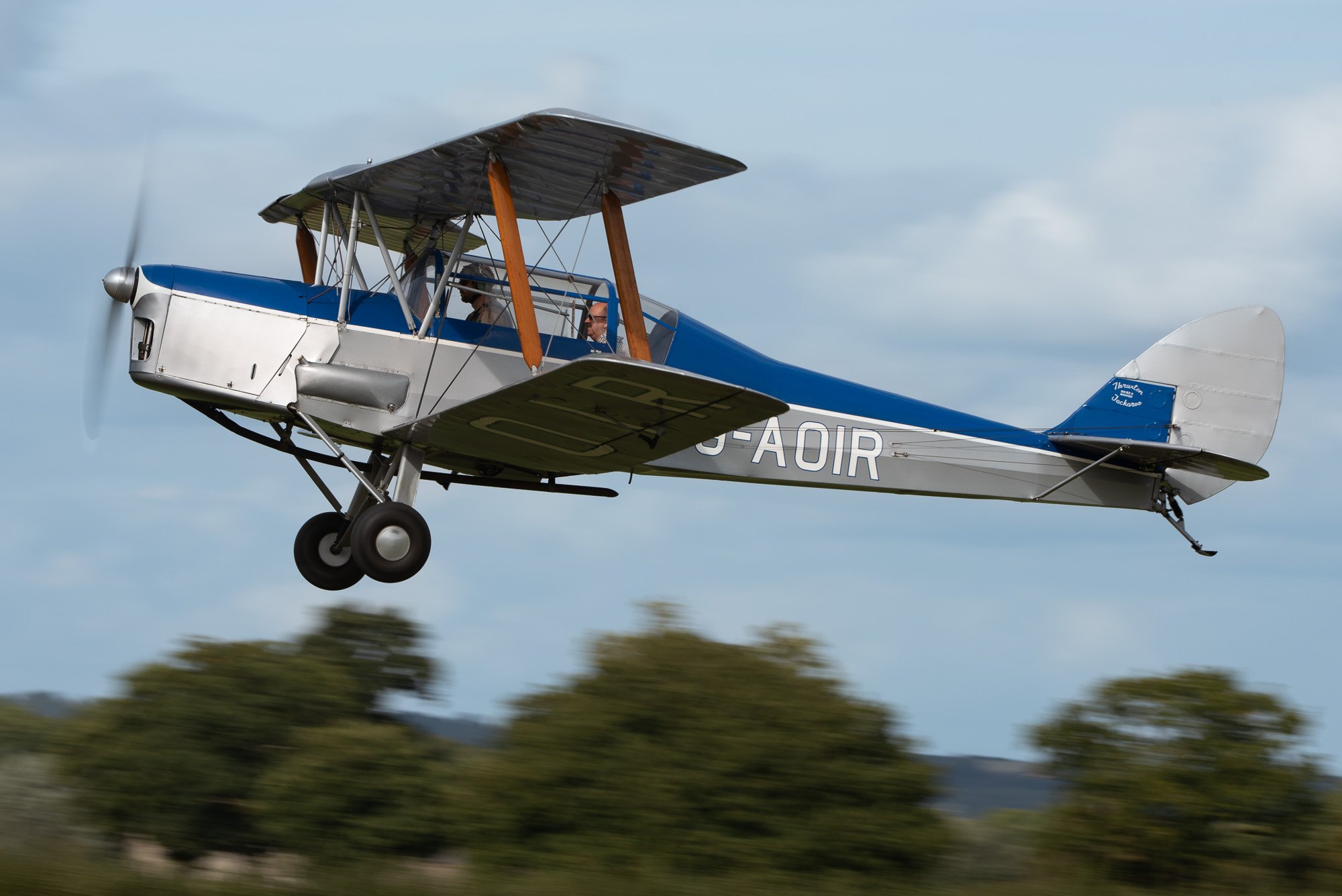 De Havilland Thruxton Jackaroo (Modified DH82A) (G-AOIR)