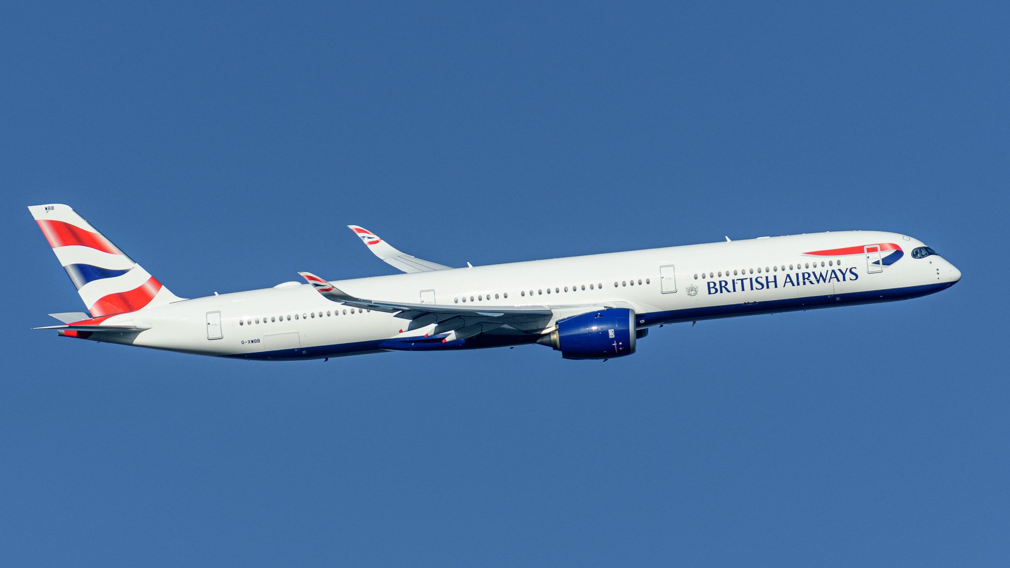 British Airways Airbus A350-1041 (G-XWBB)