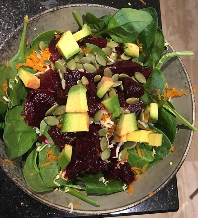 Lunch prep . Then added @punishfightgearandnutrition WPI protein shake to ensure well balanced meal #bodyforceglobal