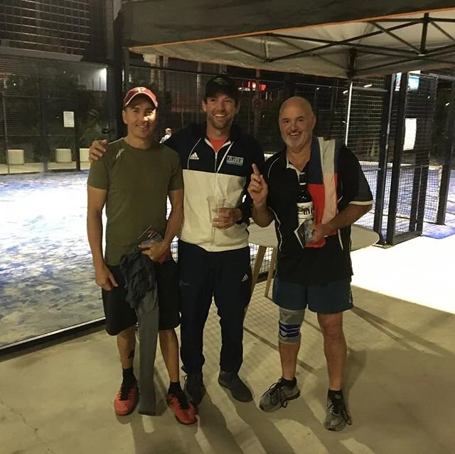 Gold Coast padel tournament today - we took the Win 👊👍