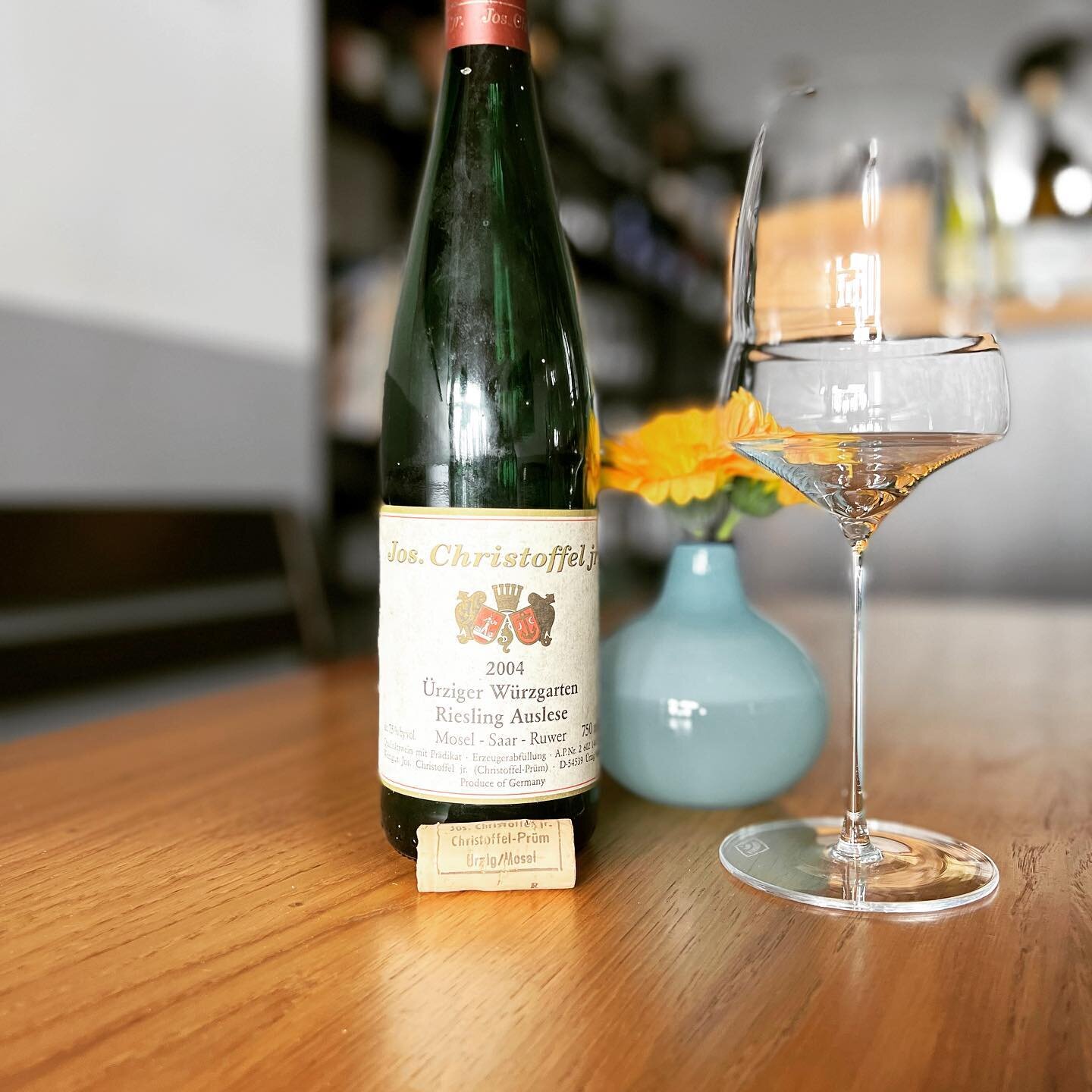 Jos.Christoffel jr.
&Uuml;rziger W&uuml;rzgarten Riesling Auslese. 2004
&bdquo;Eine Fanatische Riesling Auslese aus dem &Uuml;rziger W&uuml;rtzgarten&ldquo;
#Mosel #&uuml;rzigerw&uuml;rzgarten #joschristoffeljr #rieslinglover #rieslingauslese2004 #in