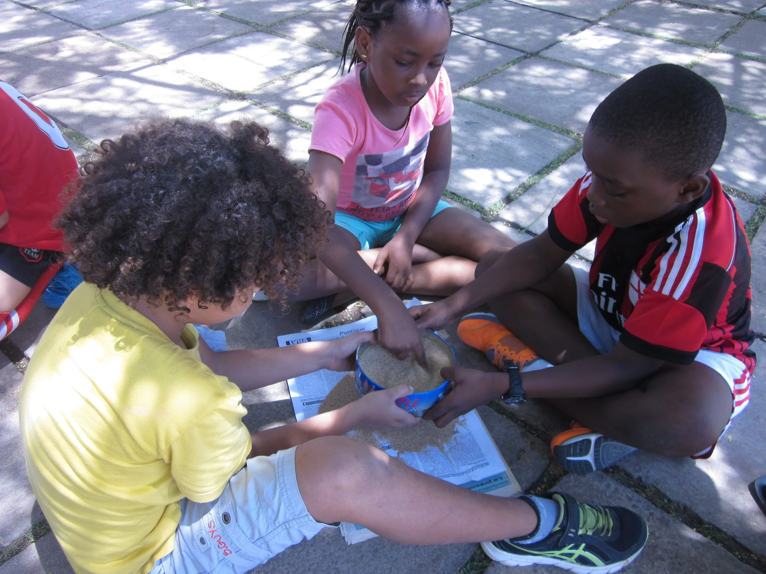 Making a sand clock.JPG