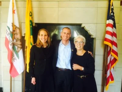 David Silver, Educational Advisor to the Mayor of Oakland, CA with Citizen Schools CA Executive Director Maria Drake