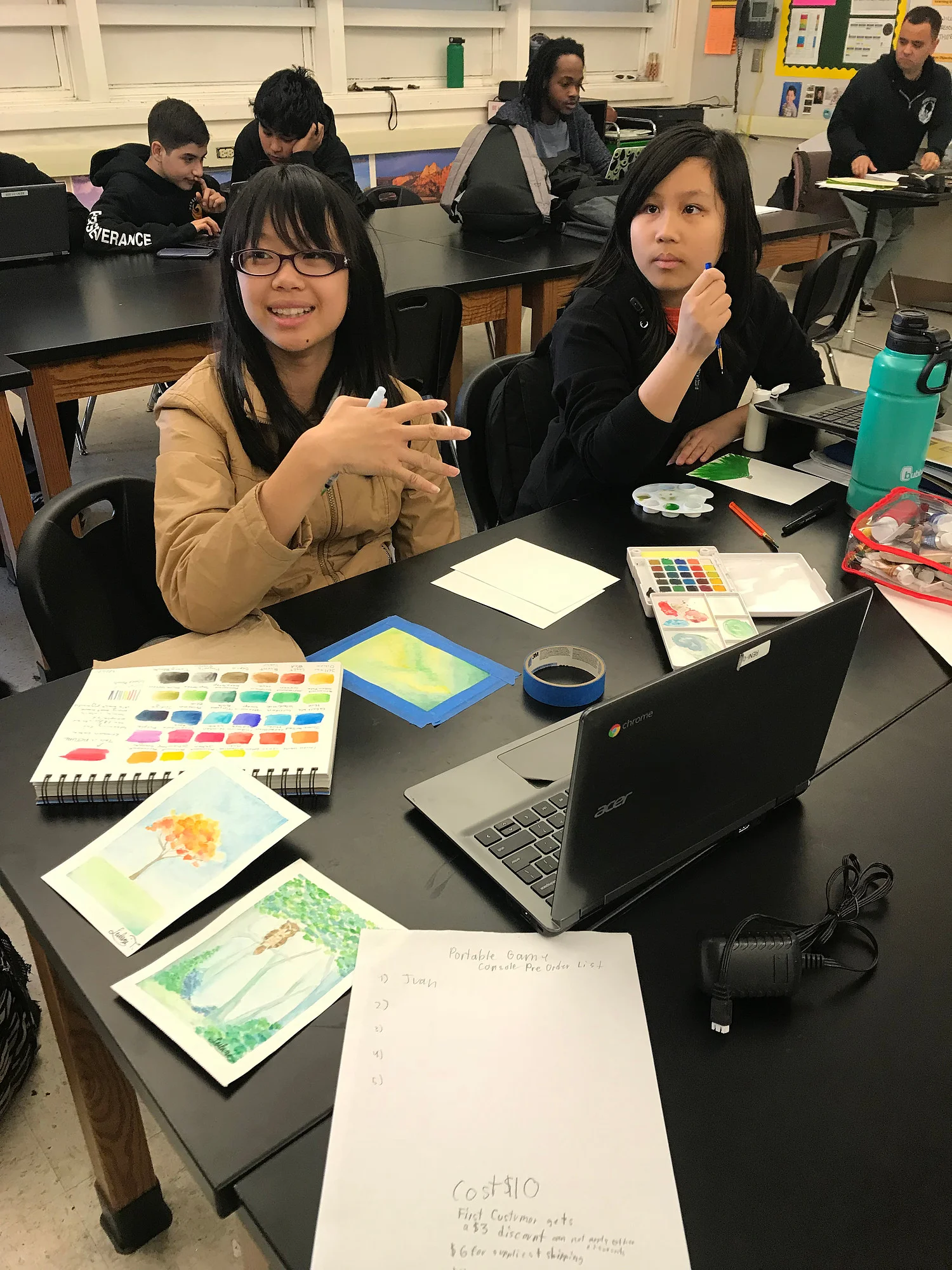 Entrepreneurship Apprenticeship Inspires Students to Raise Money for Charity