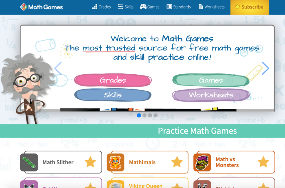 MATH SLITHER free online game on