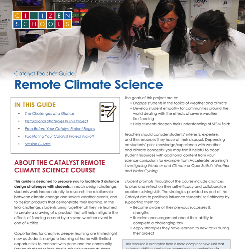 Allowing students control and choice over their learning: how Catalyst is supporting Bronx-based science teacher Daana Archer
