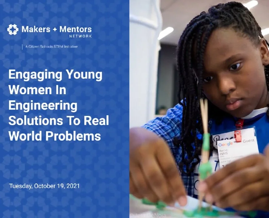 Makers + Mentors Network Reimagines Who Can Be An Engineer, Who Can Build, and Who Can Make Through Million Girls Moonshot Initiative