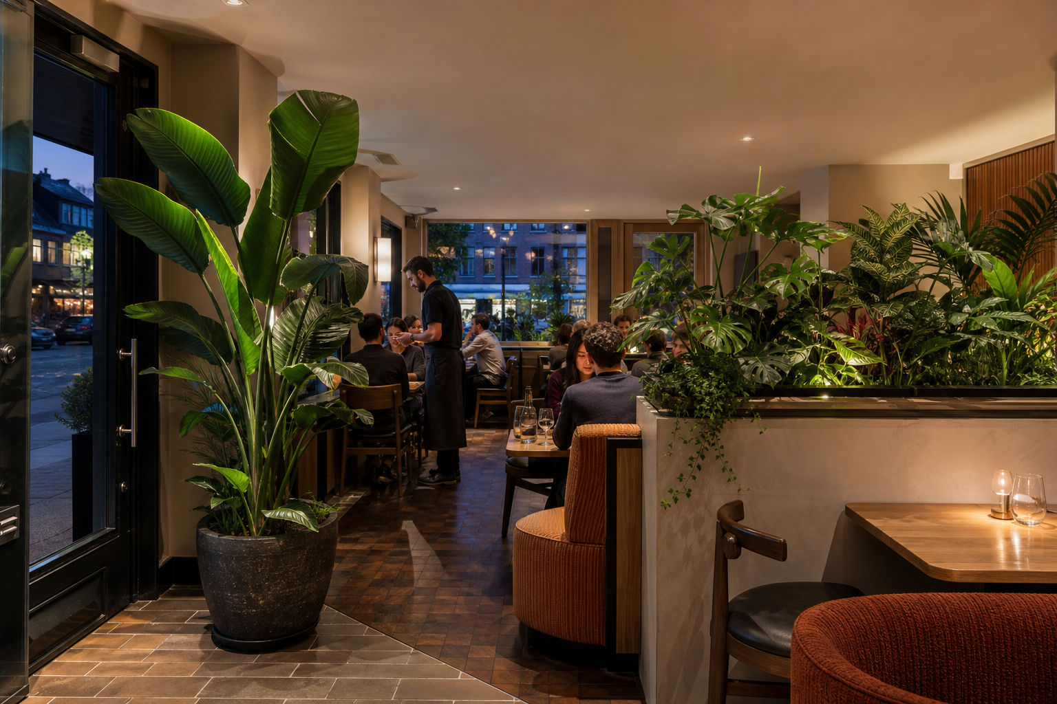 How Do You Keep Indoor Plants Alive in a Restaurant?