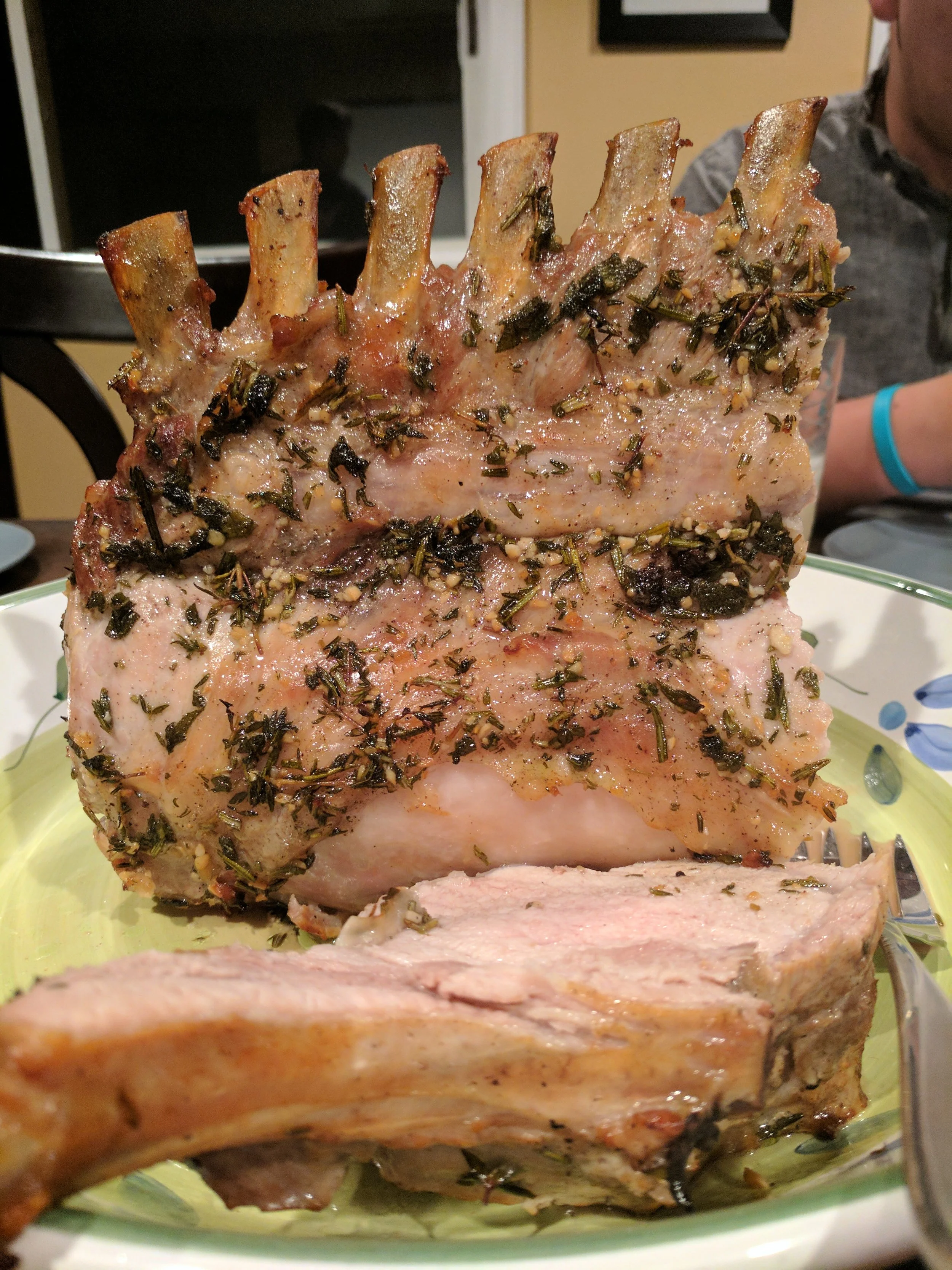 Ian made this. This is where porkchops come from.