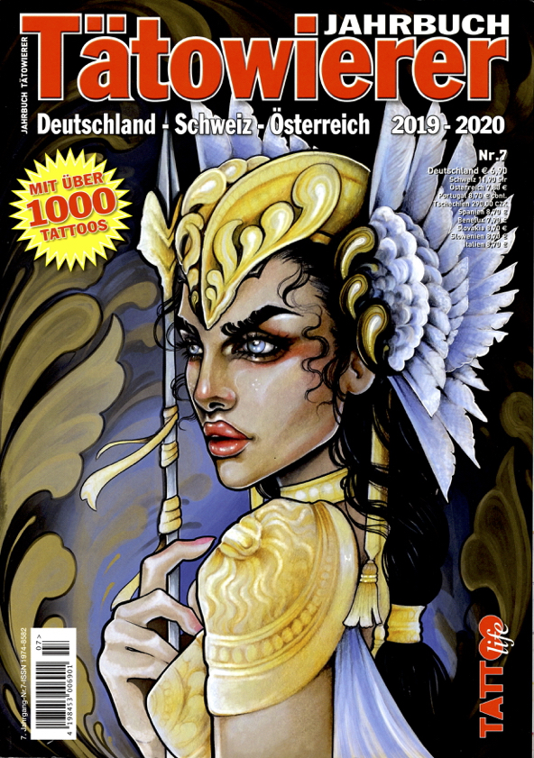 Jahrbuch Tätowierer - Madlyne van Looy Tattoo &amp; Art - Cover