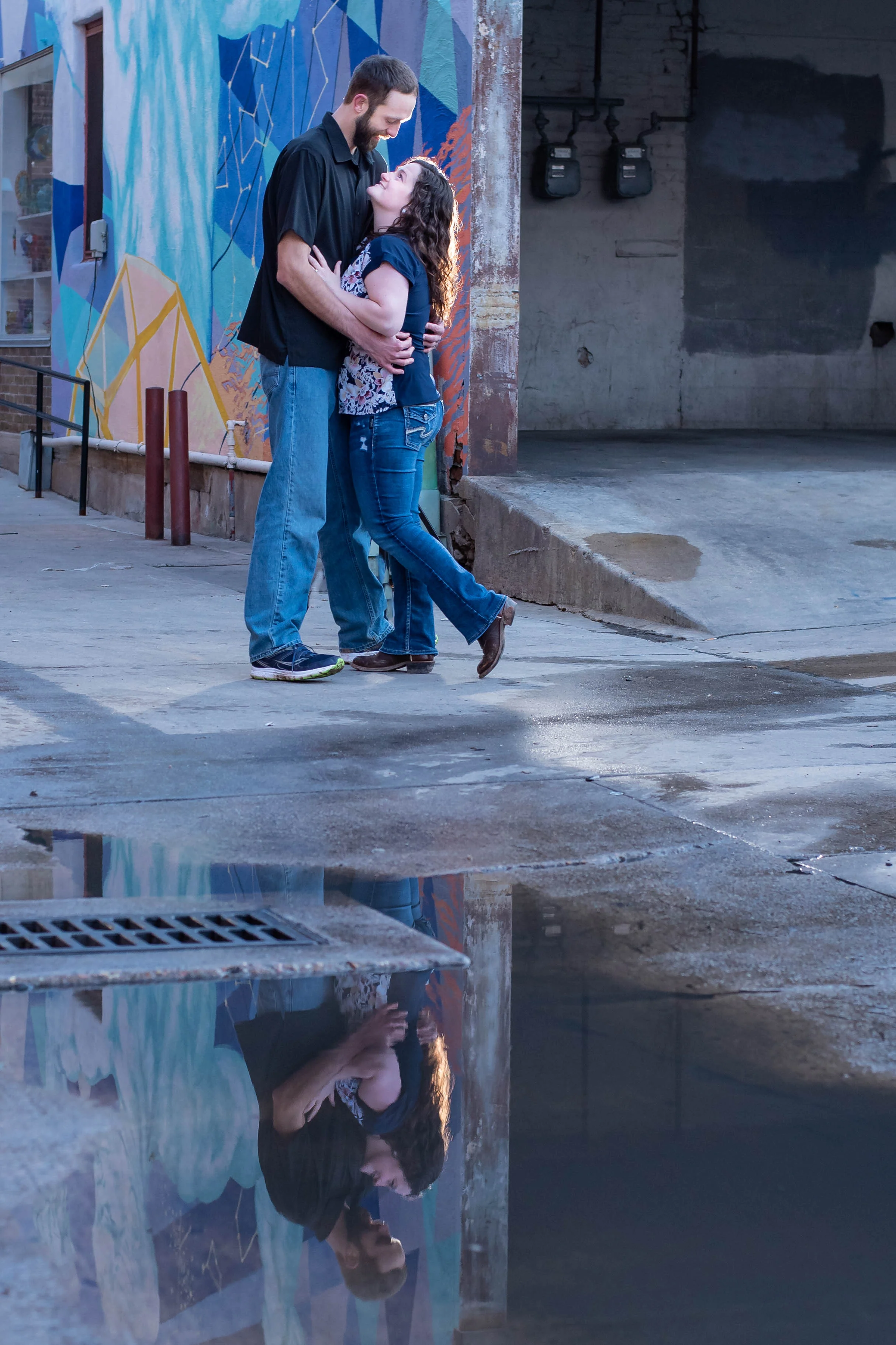 Old Town Fort Collins Engagement Kristen Rush Photography
