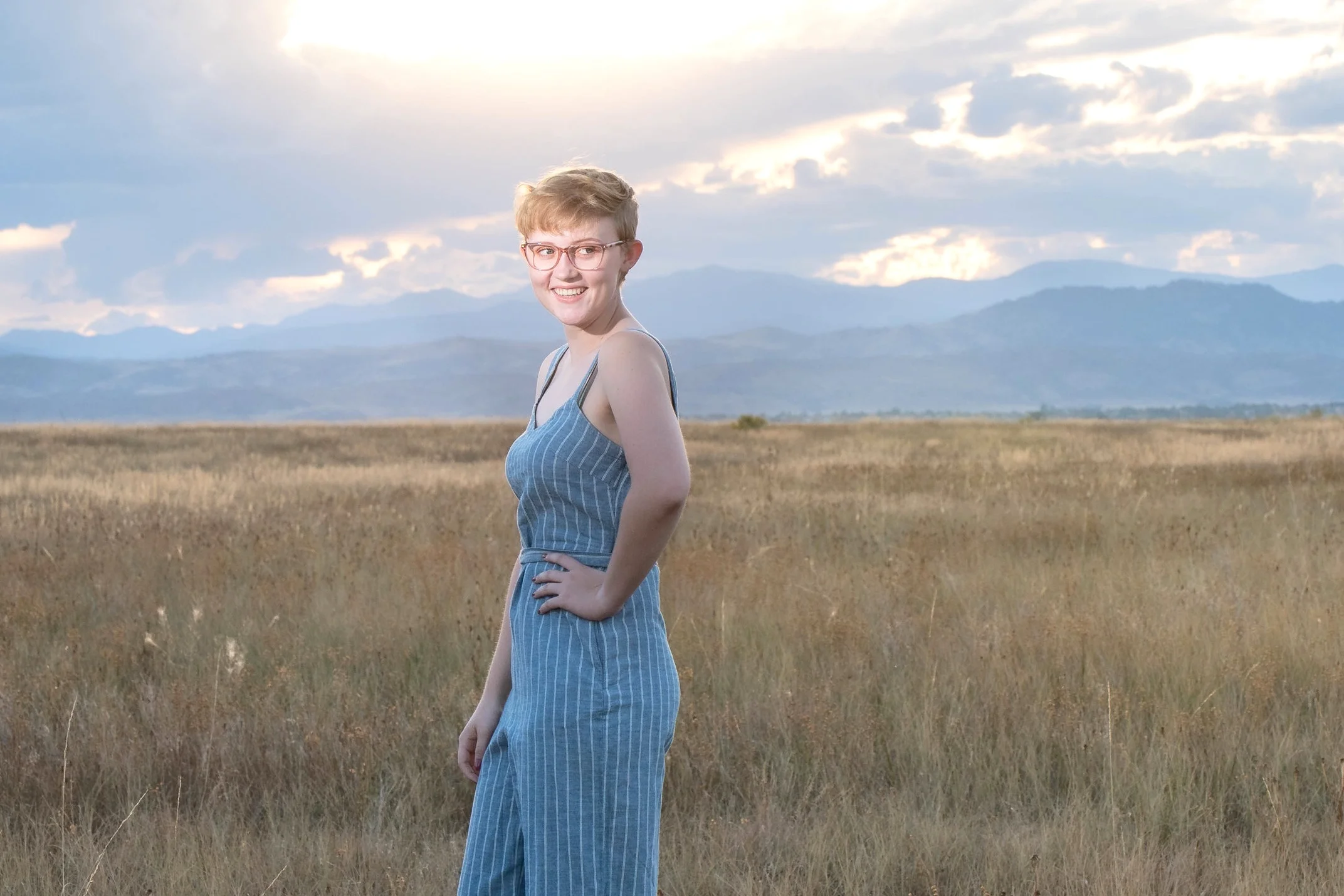 Fossil Creek Senior Portrait Session 