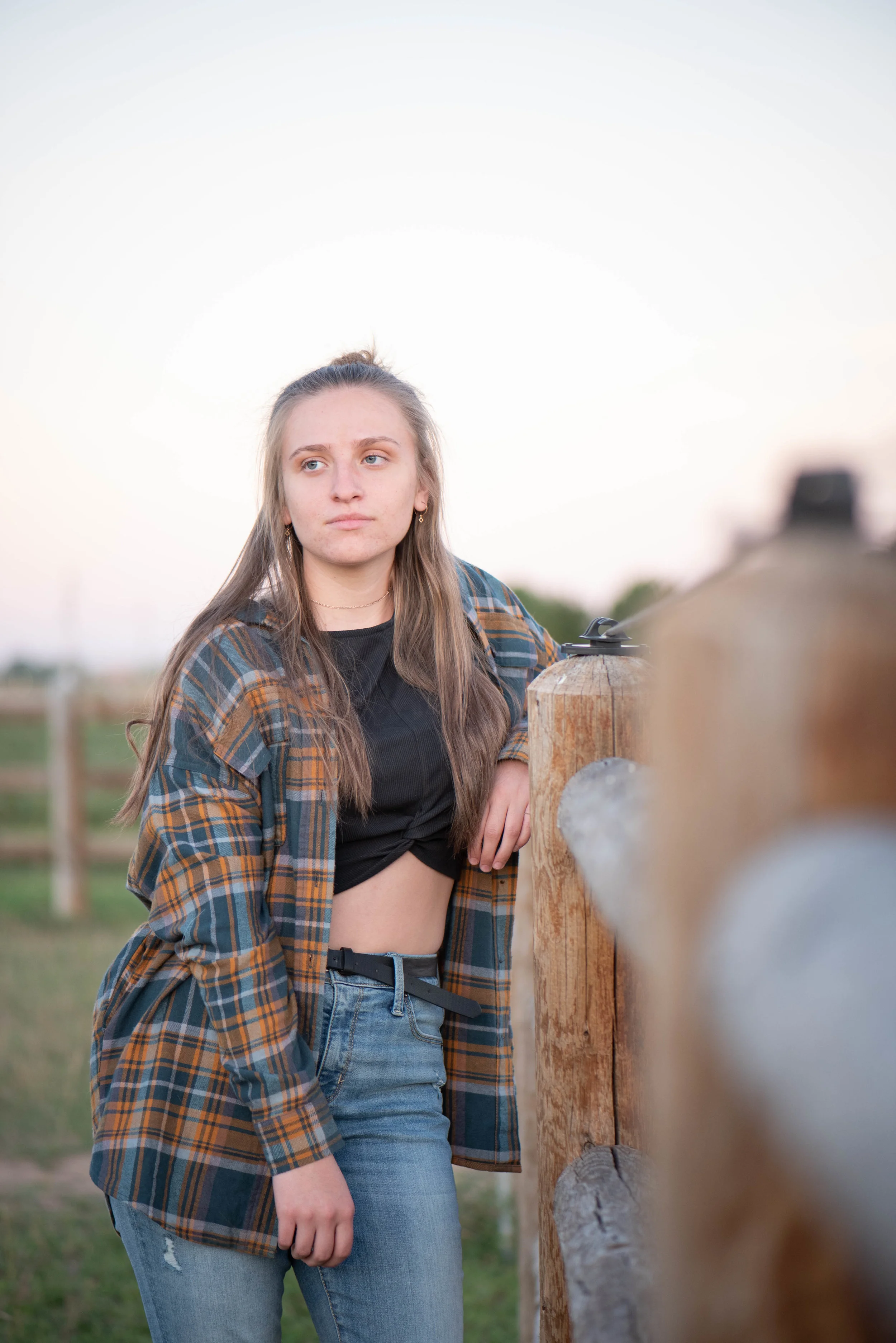 City &amp; Country Senior Portrait Session 