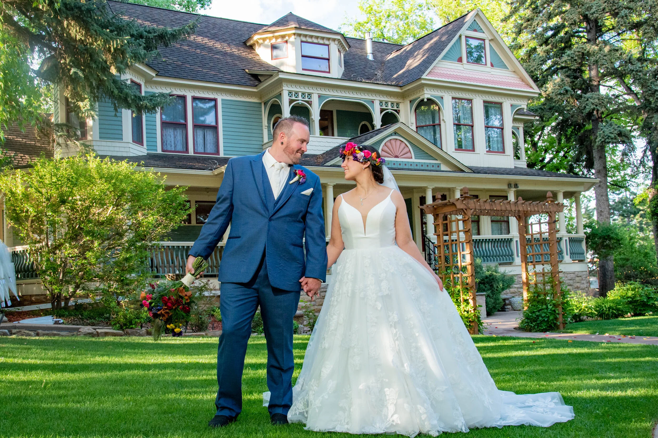 Wedgewood Wedding at The Tapestry House in Laporte, CO