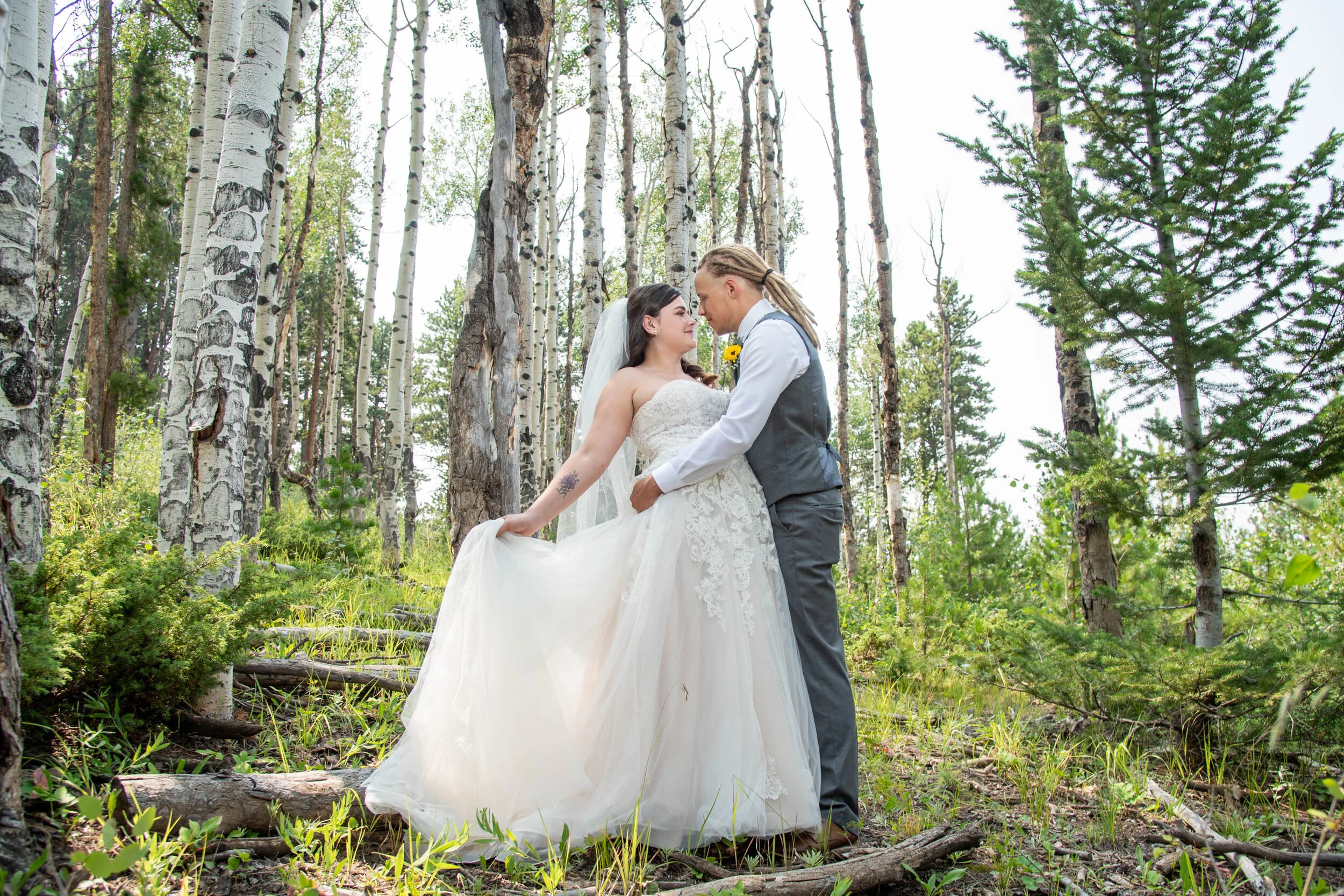 Estes Park YMCA Colorado Mountain Wedding