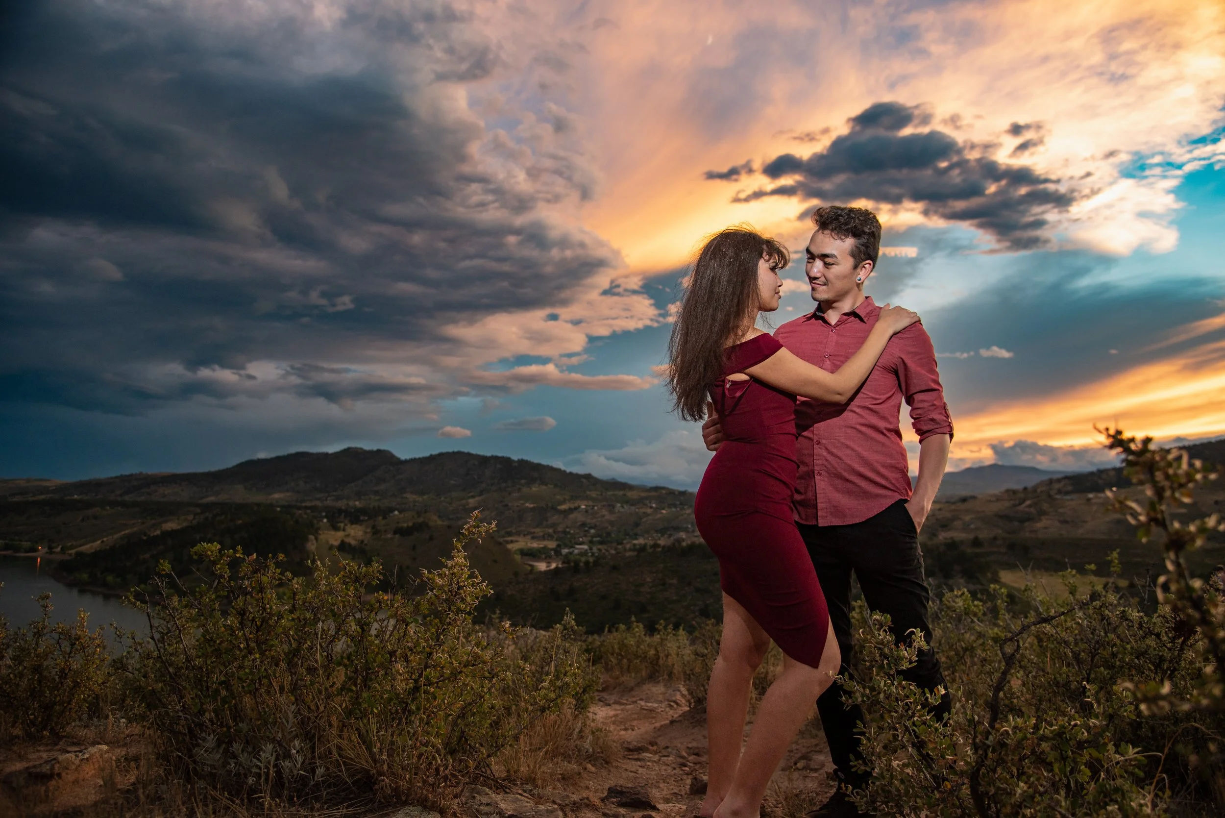 Horsetooth Stars Wars Themed Engagement 