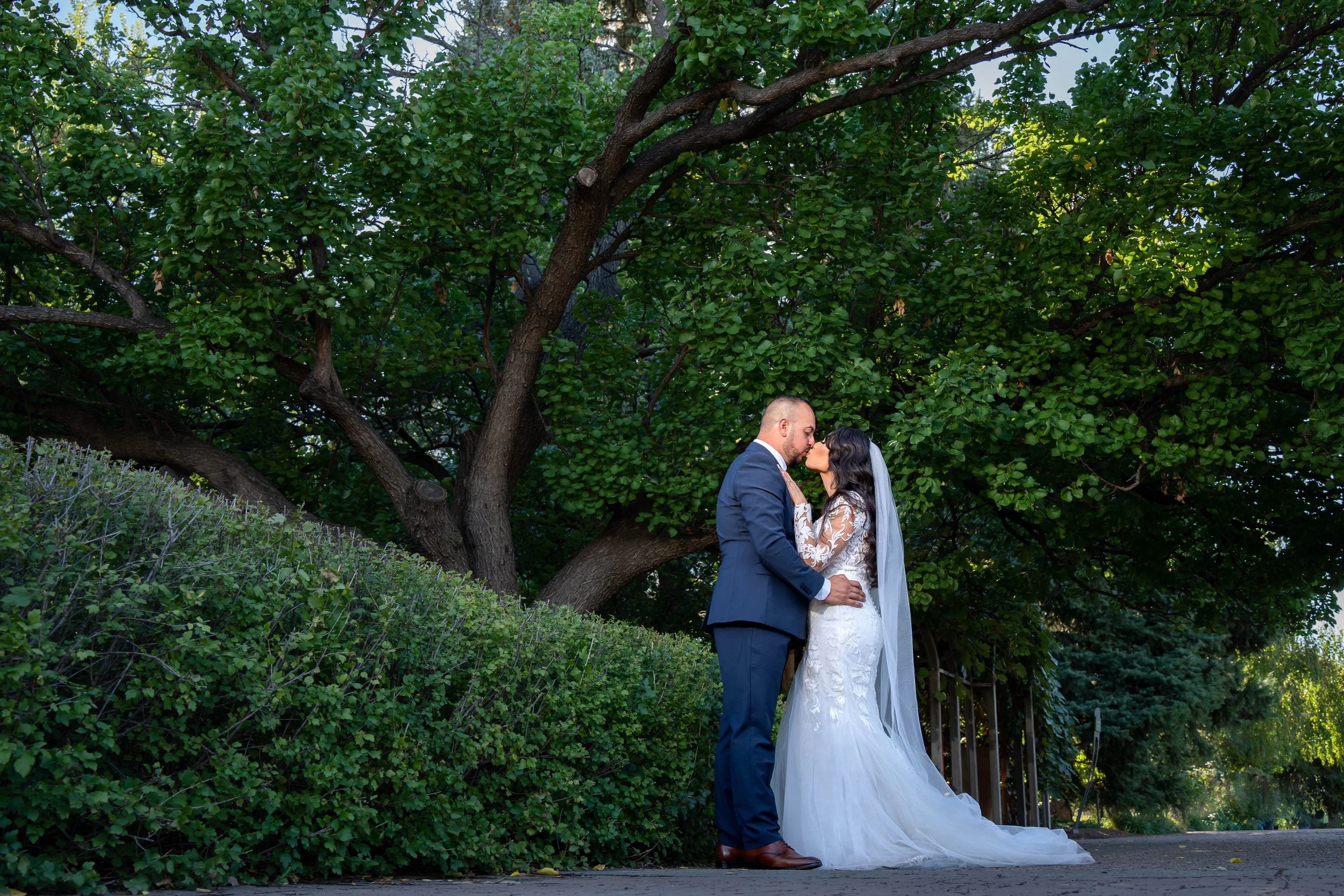 Denver Botanic Gardens September Wedding in Denver, CO