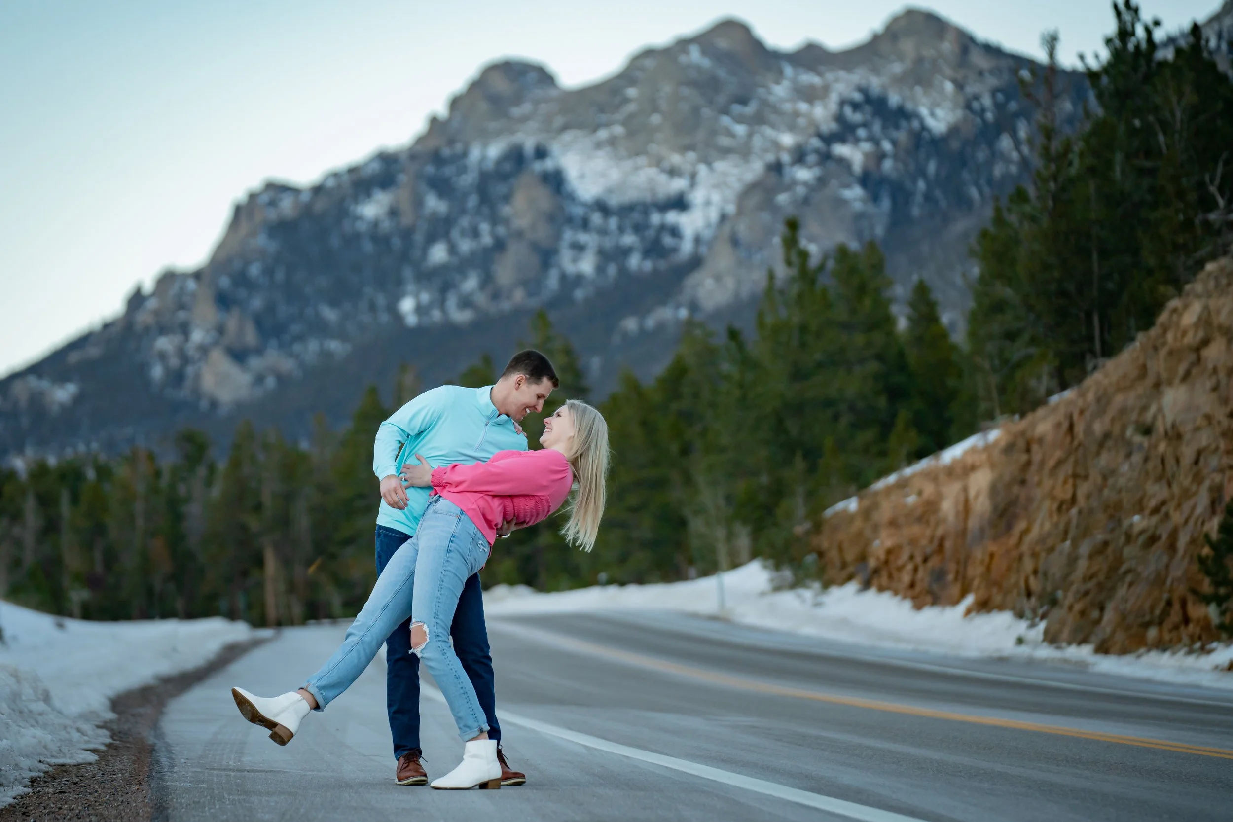 Rocky Mountain National Park Engagement Session 