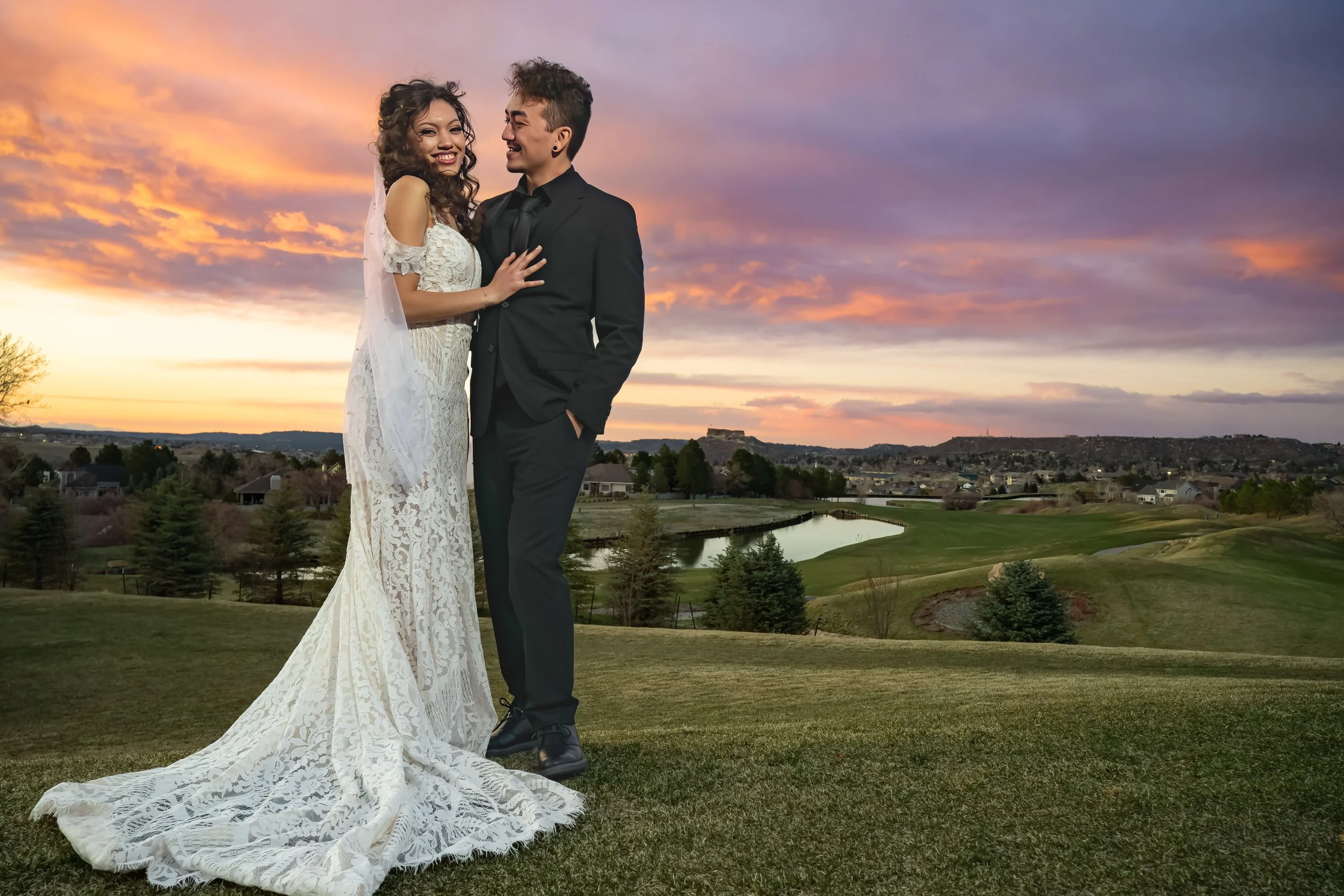 A Springtime Castle Rock Wedding @ The Oaks at Plum Creek