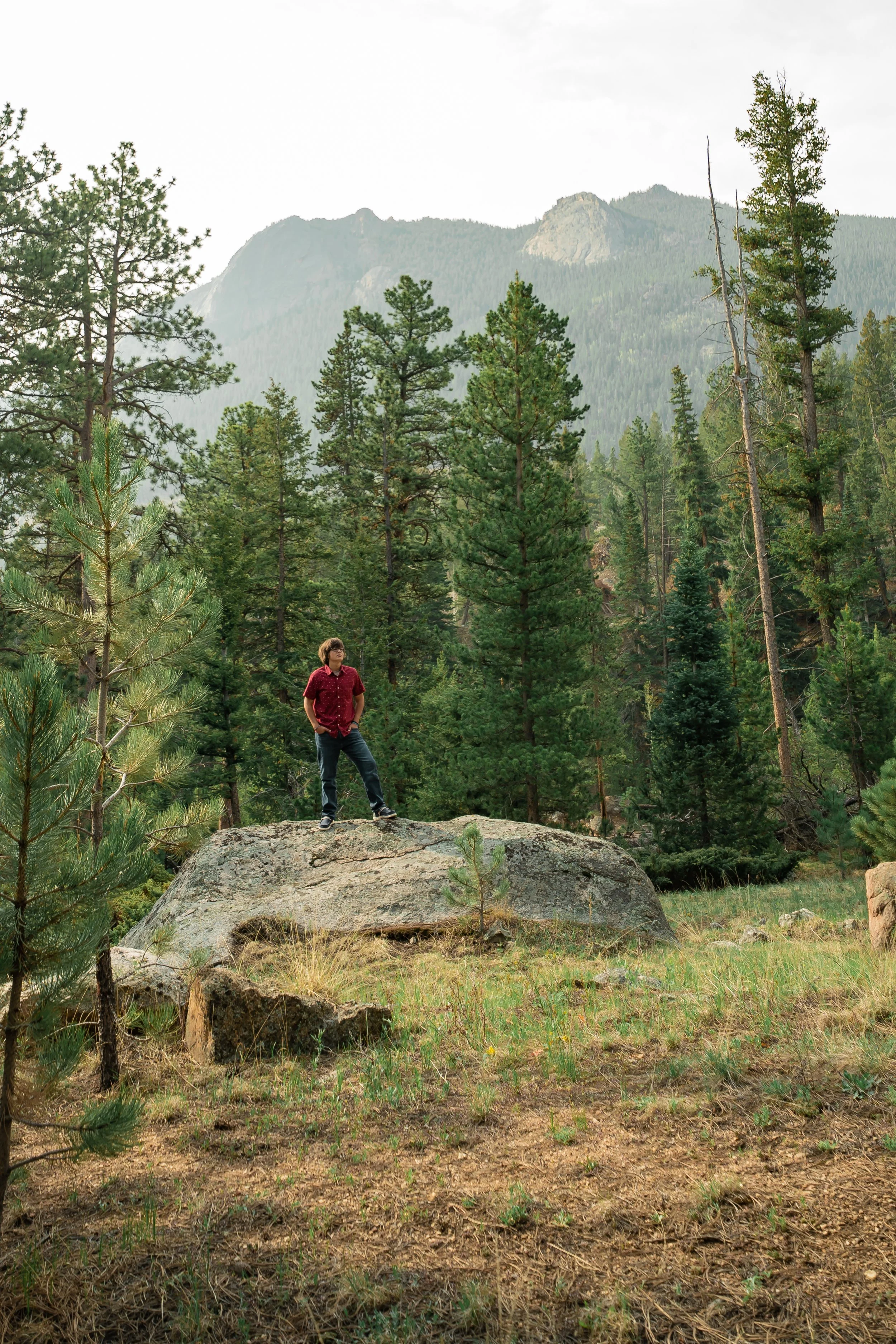 Rocky Mountain National Park Senior Portrait Session