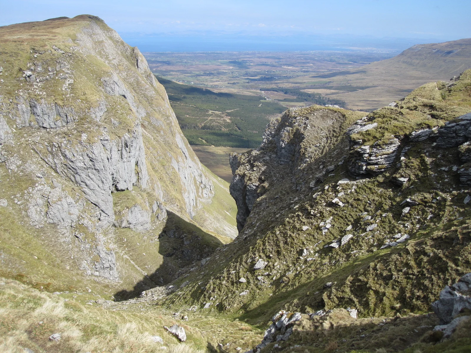 "The Cauldron" on Benwisken Co Sligo