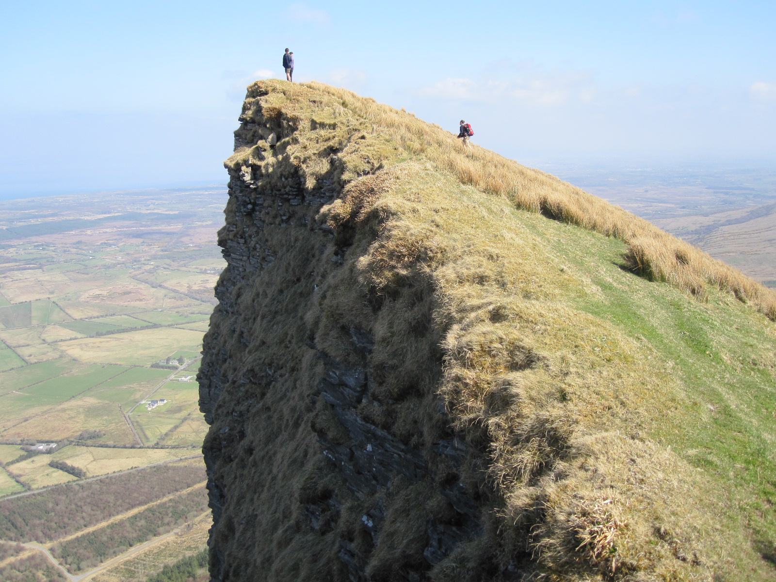 Aloft on the summit of Benwiskin