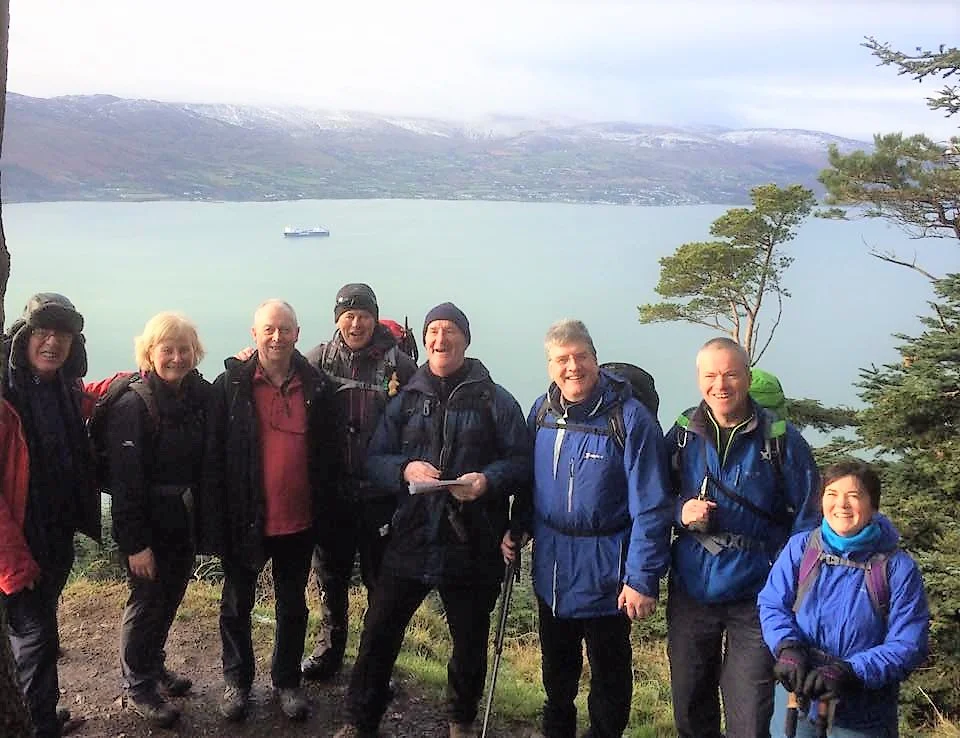 Great views overlooking Carlingford Lough 