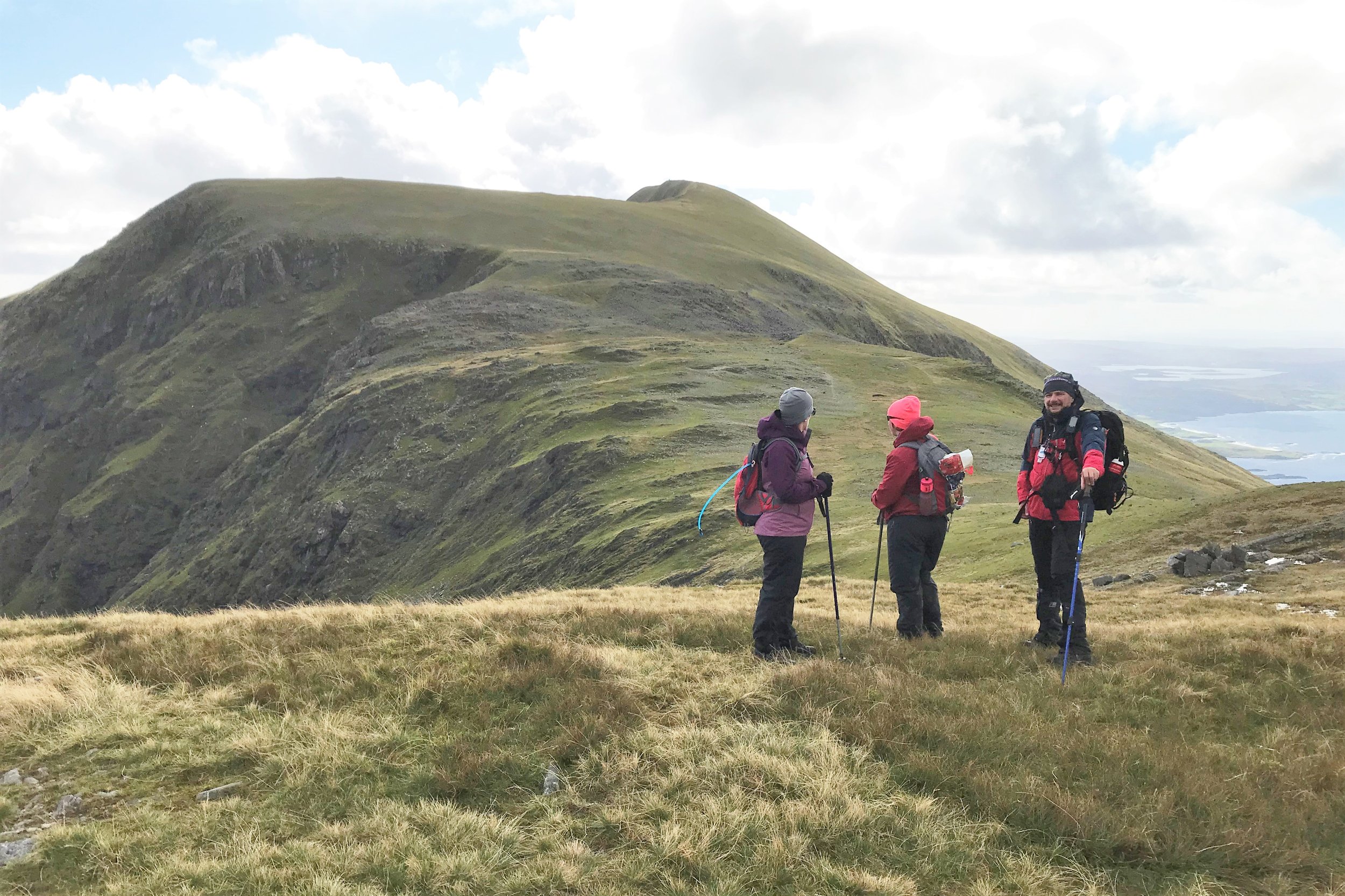 Mweelrea, highest mountain in Connacht - A guided hike via "The Ramp"