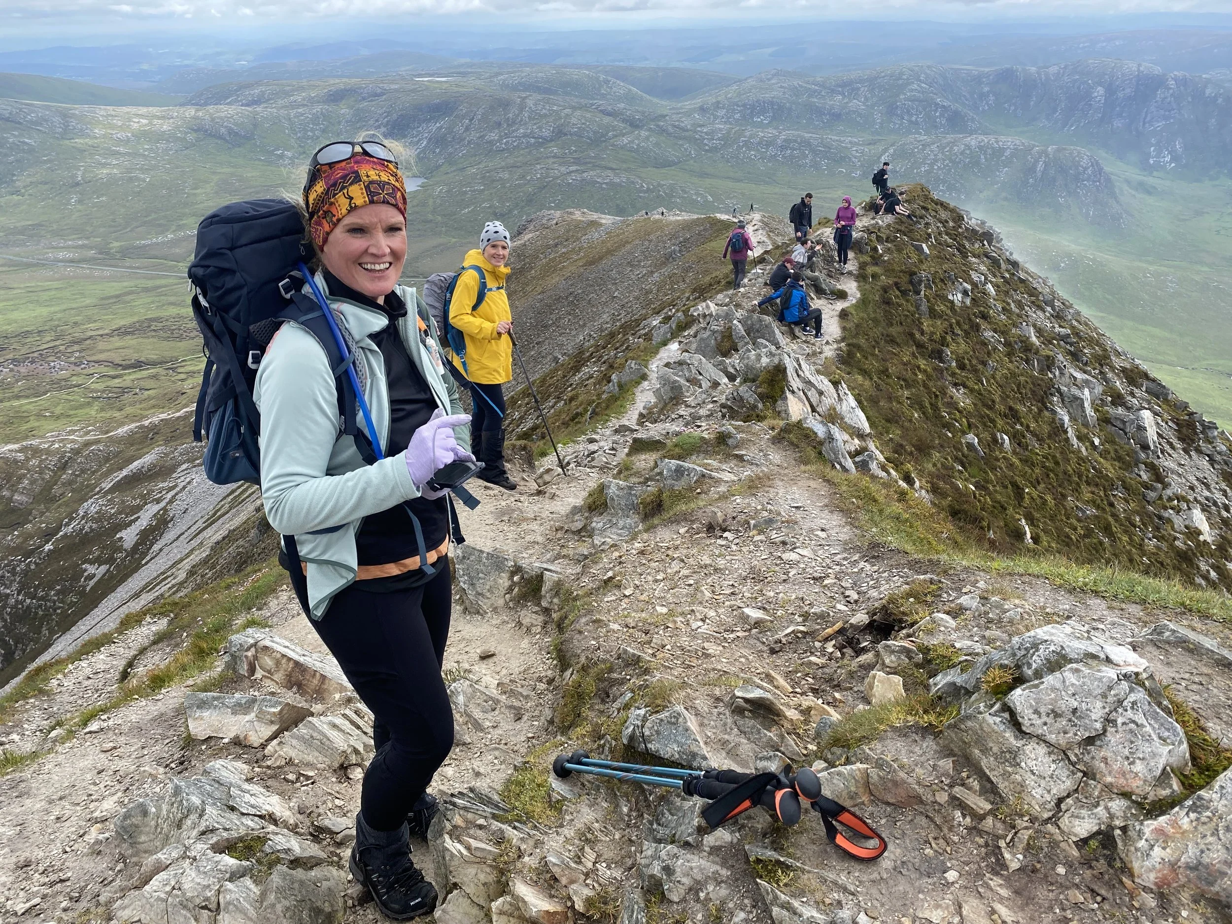 Errigal Twin Peaks hike 15th June 2024