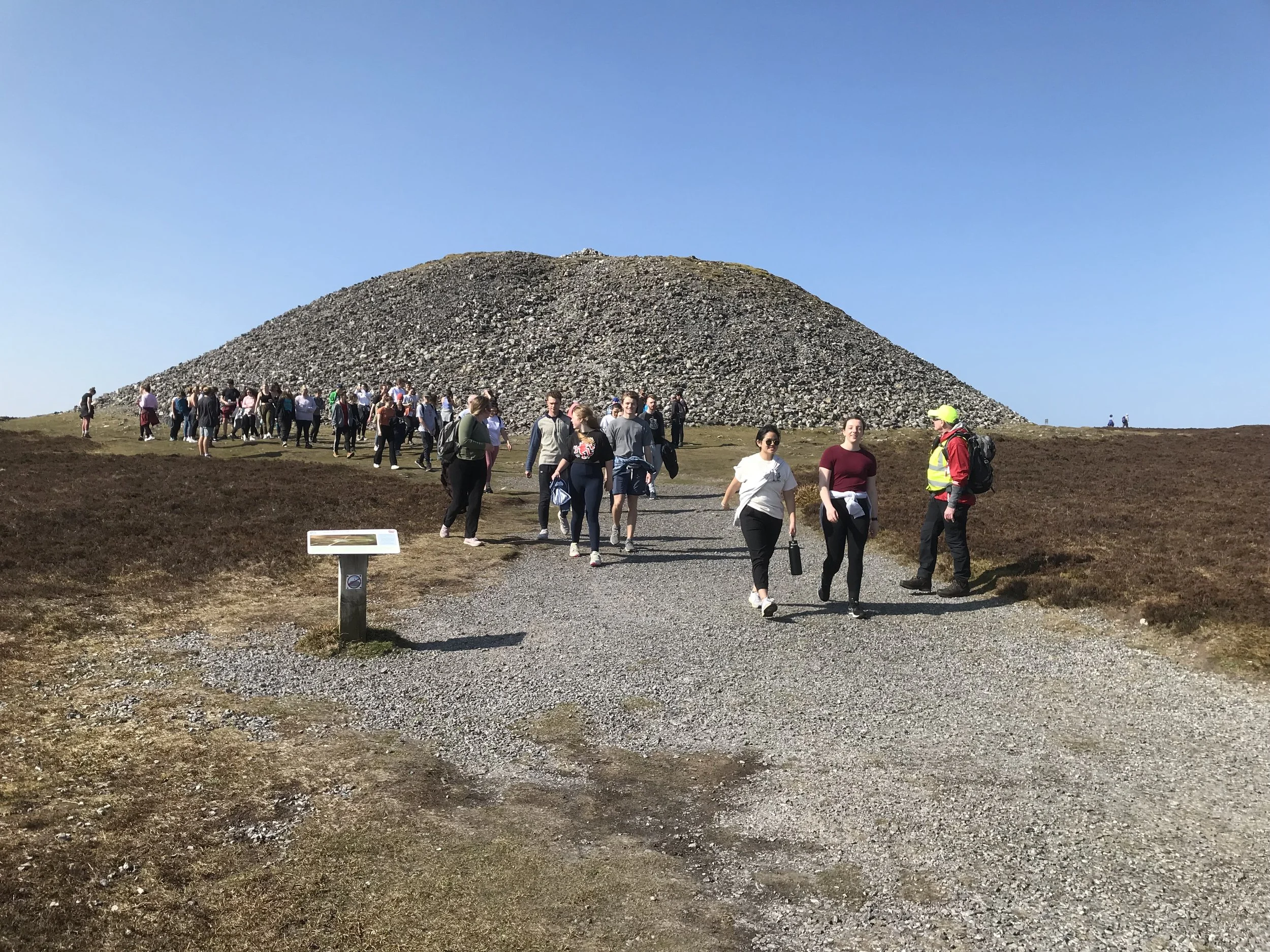 Knocknarea off the beaten trail - St Brigid's Bank Holiday Monday hike 