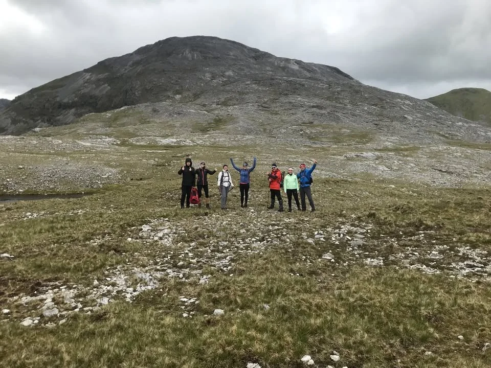 12 Bens - Benaun 729m  Highest peak in the 12 Bens 