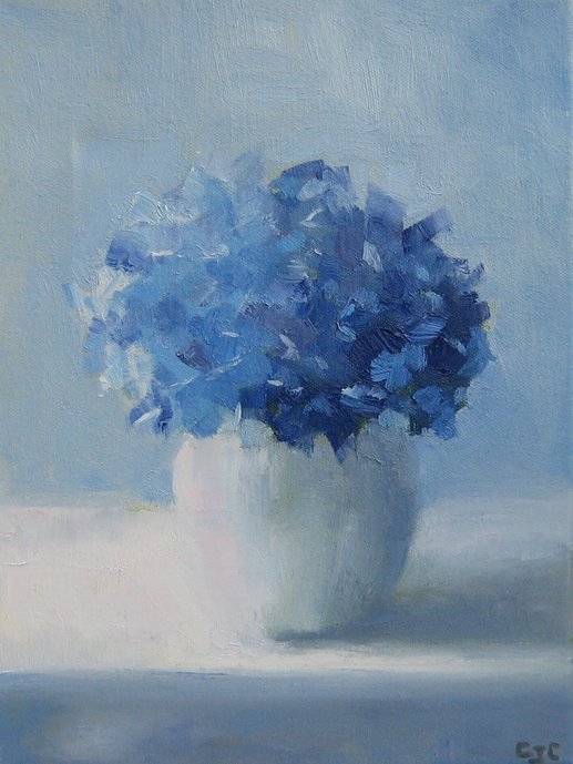 Blue Hydrangea