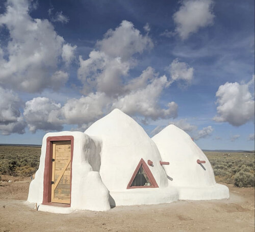 picture Earth House New Mexico homey dome in taos new mexico calearth