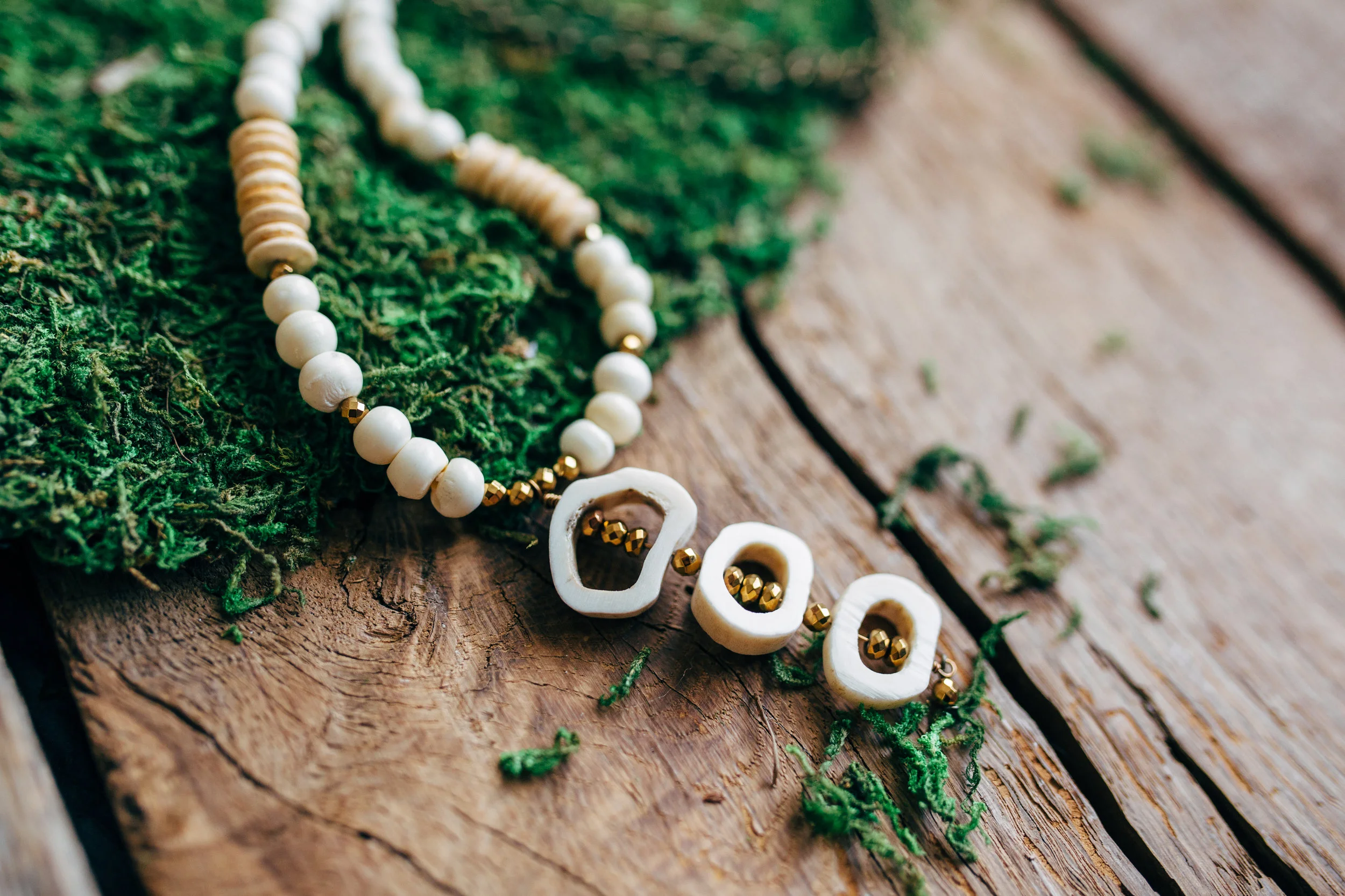Lovely Bones with Hematite Accent