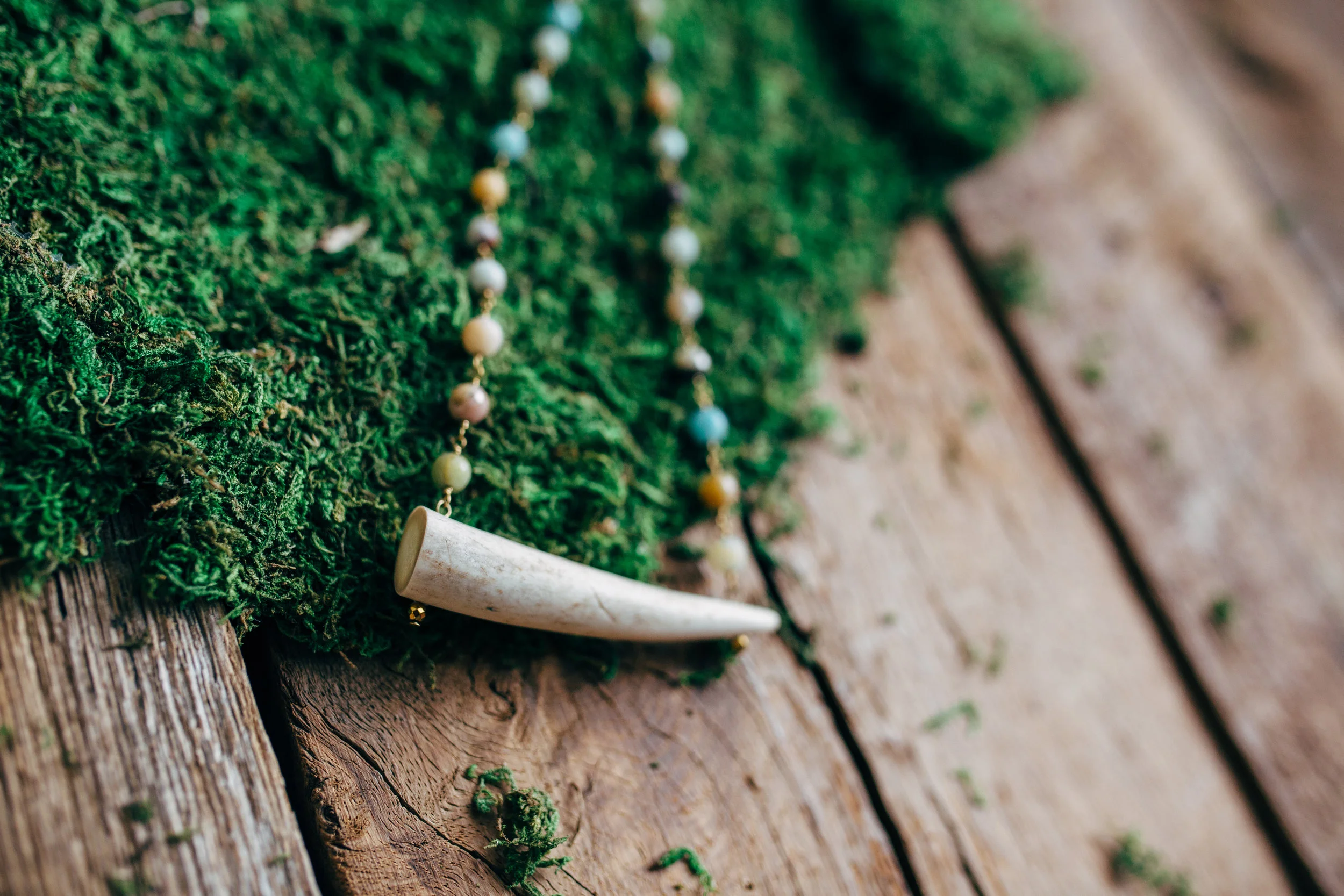 Single Tip on Blue Amazonite 